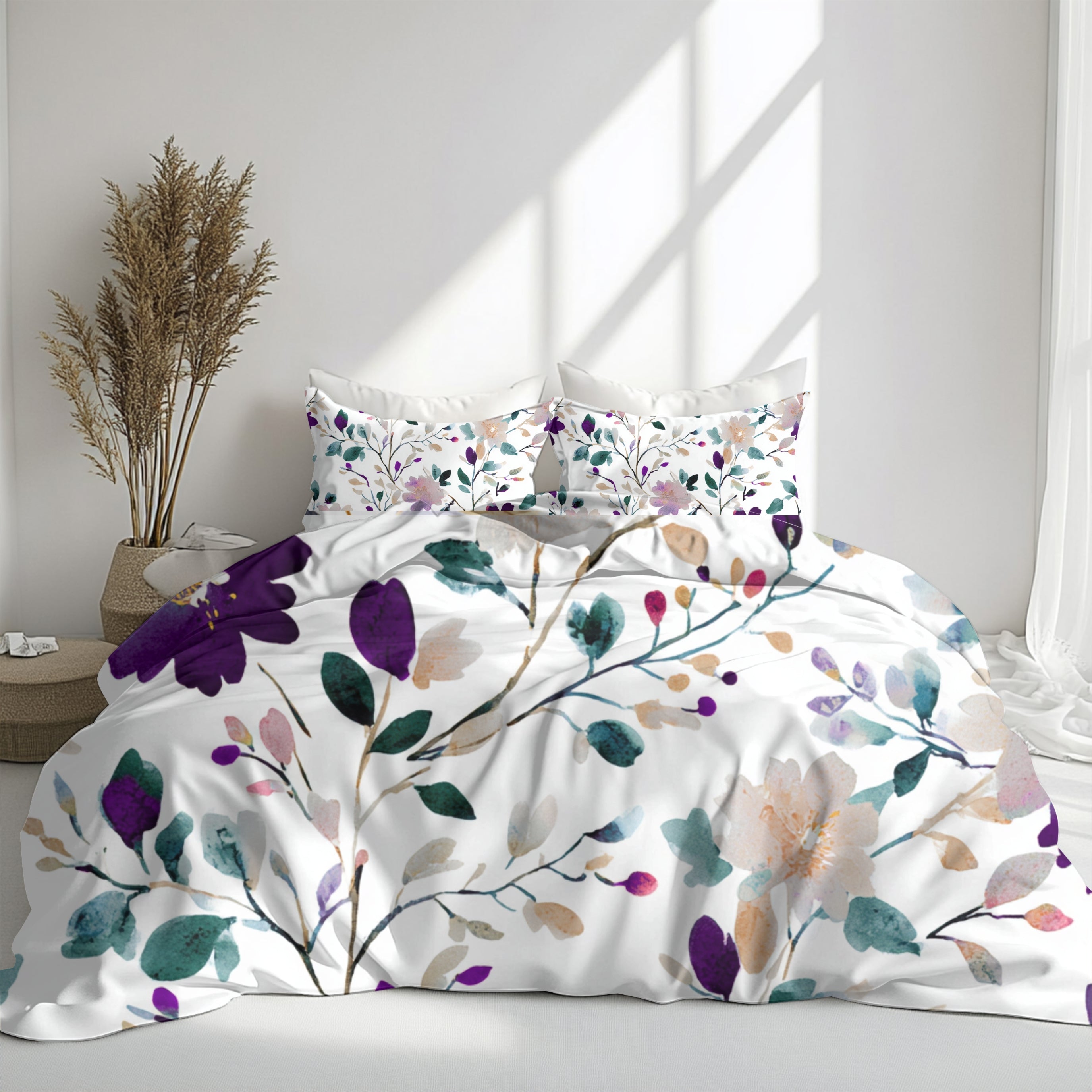 Floral Duvet, Pillow Cover | Wildflowers Bedroom Decor