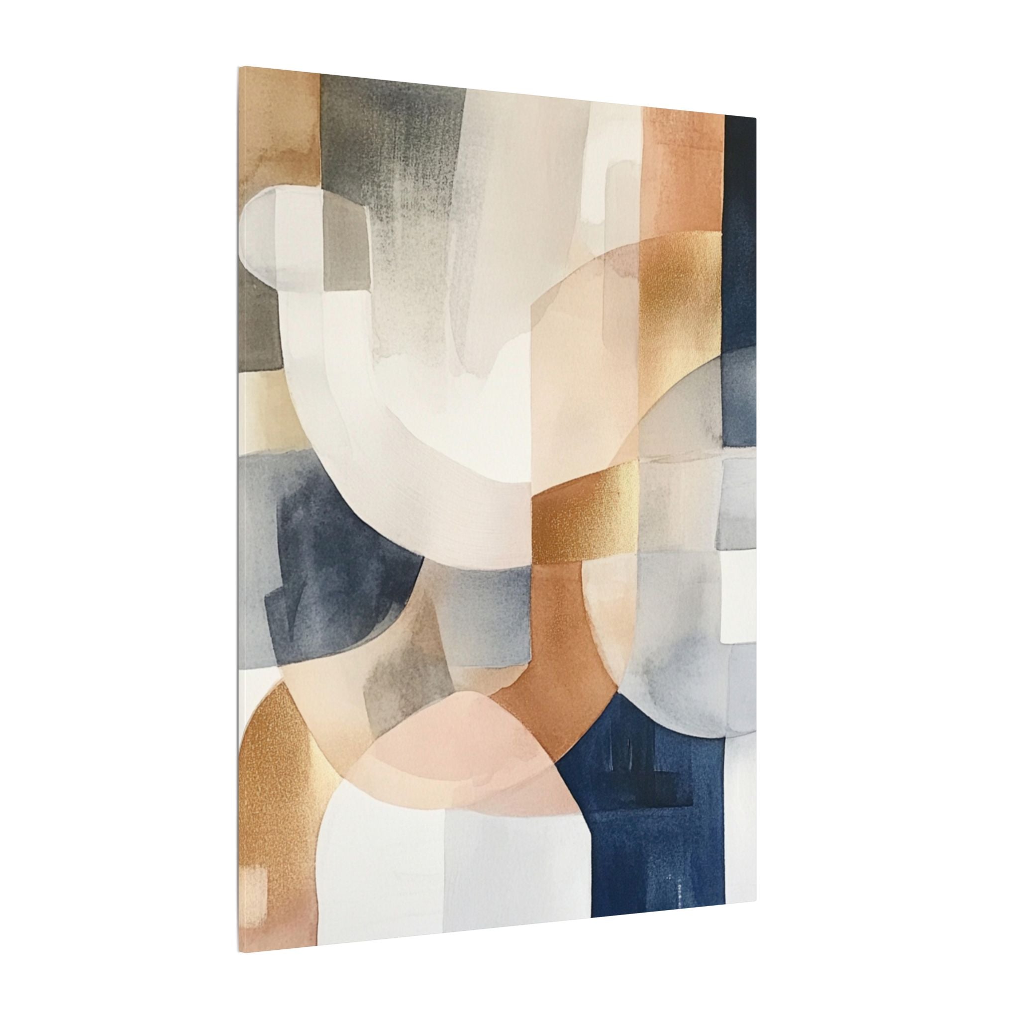 Abstract Neutral Wall Art Print | Boho Earthy Home Decor | Biege Ivory Modern Organic Art