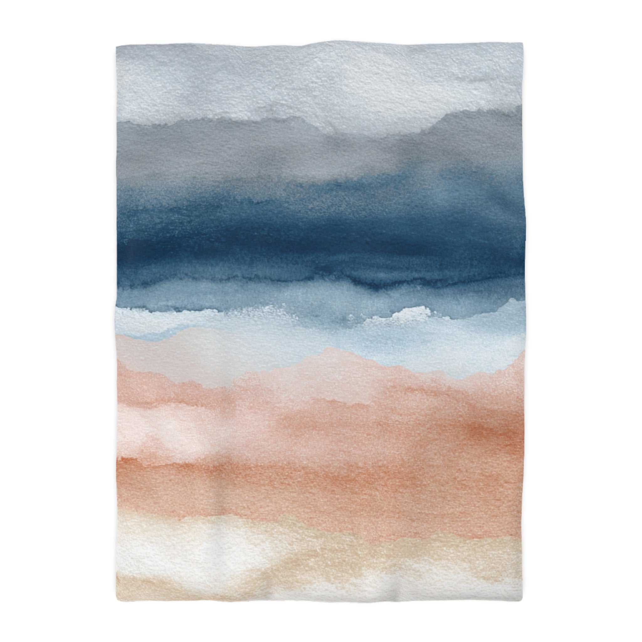 Ombre Duvet, Pillow Cover | Pink Blue Bedroom Decor