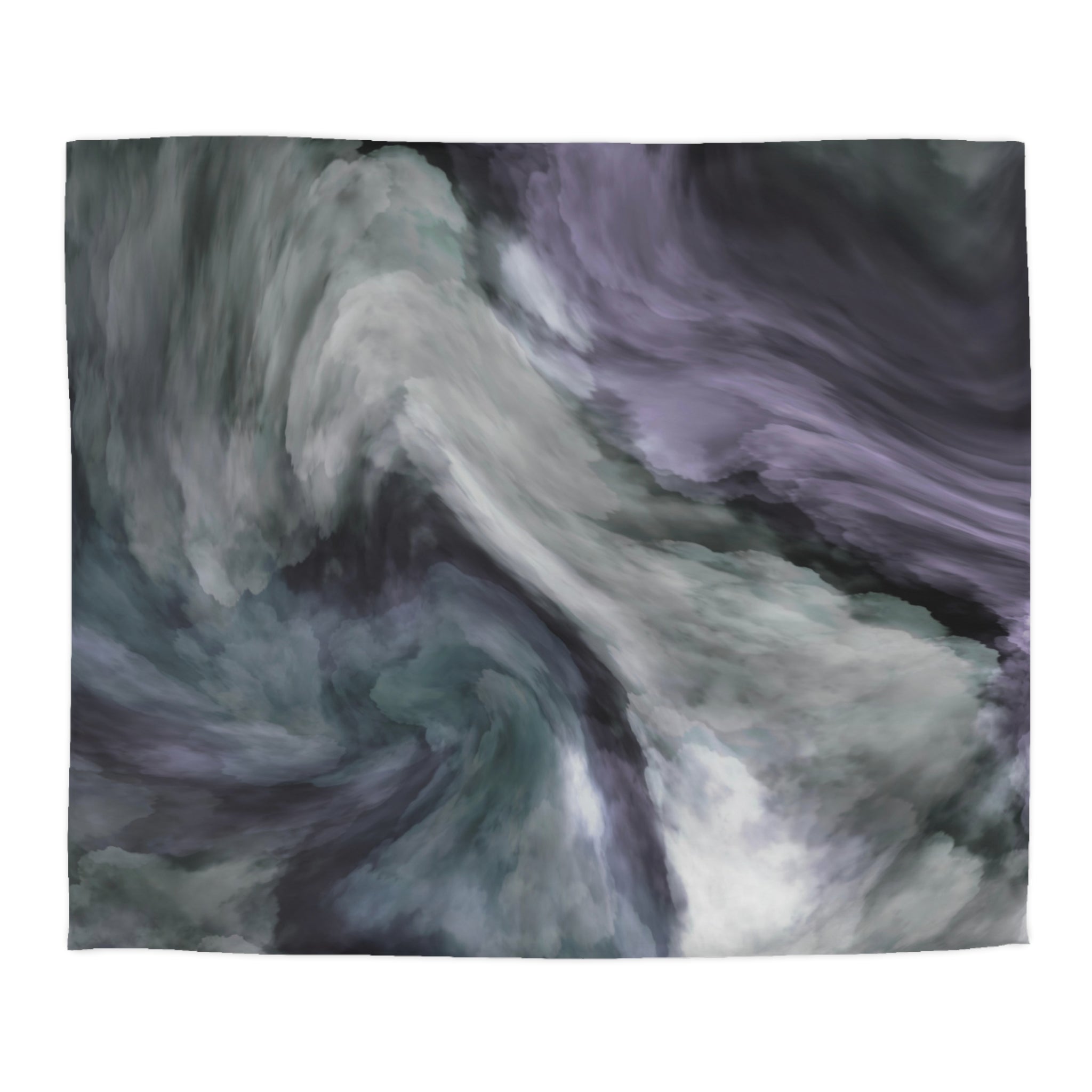 Abstract Duvet, Pillow Cover | Purple Grey Bedroom Decor