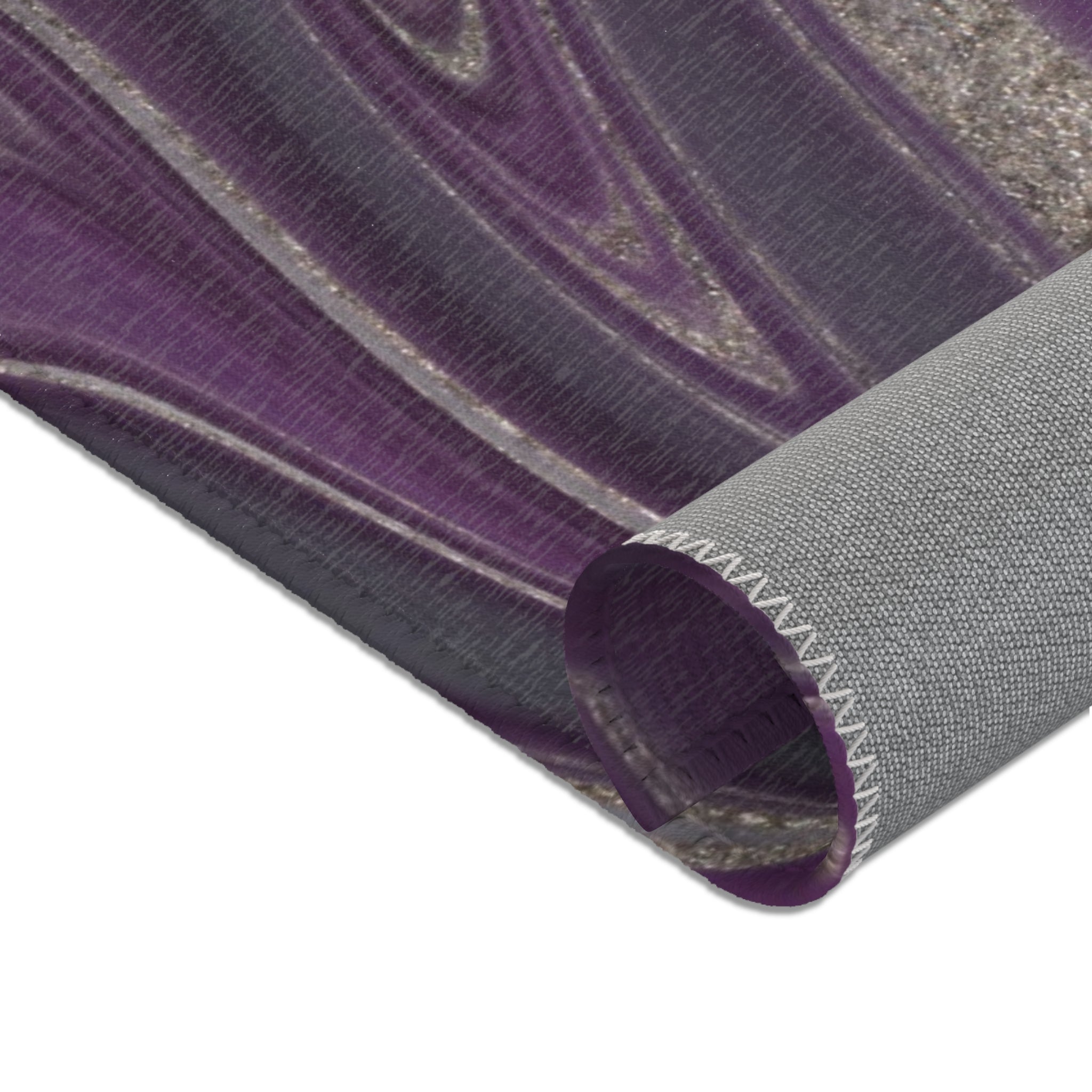 Abstract Large Area Rug | Modern Rug, Purple Lavender
