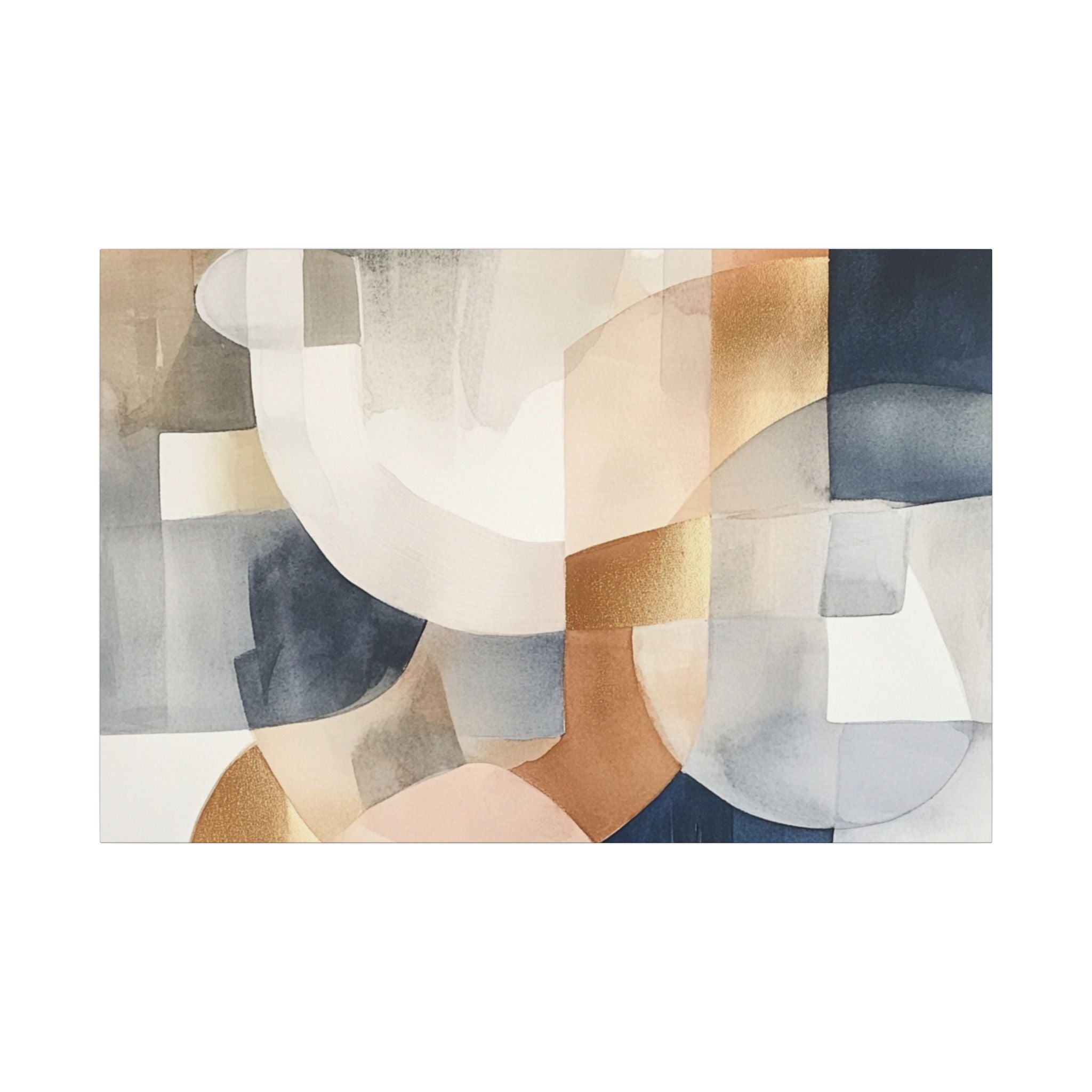 Abstract Neutral Wall Art Print | Boho Earthy Home Decor | Biege Ivory Modern Organic Art