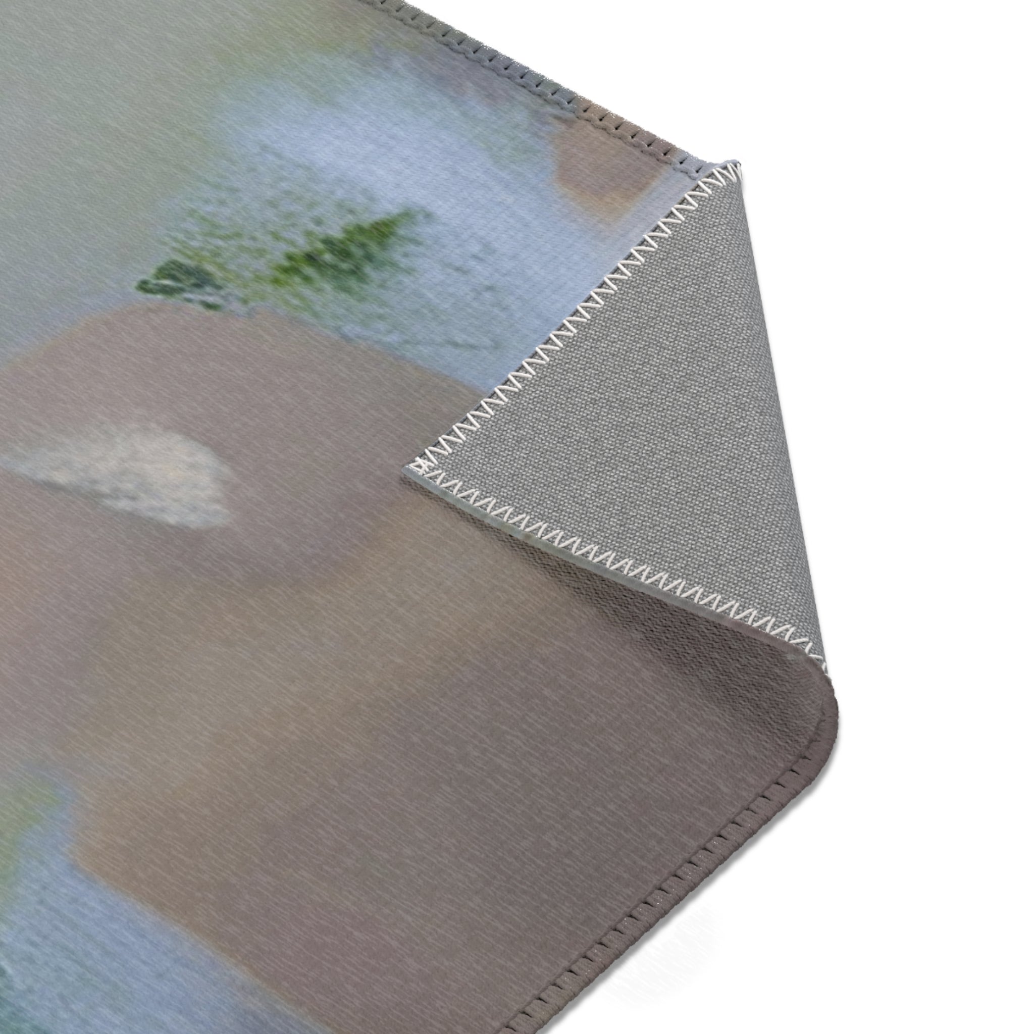 Abstract Ombre Area Rug | Pastel Rug