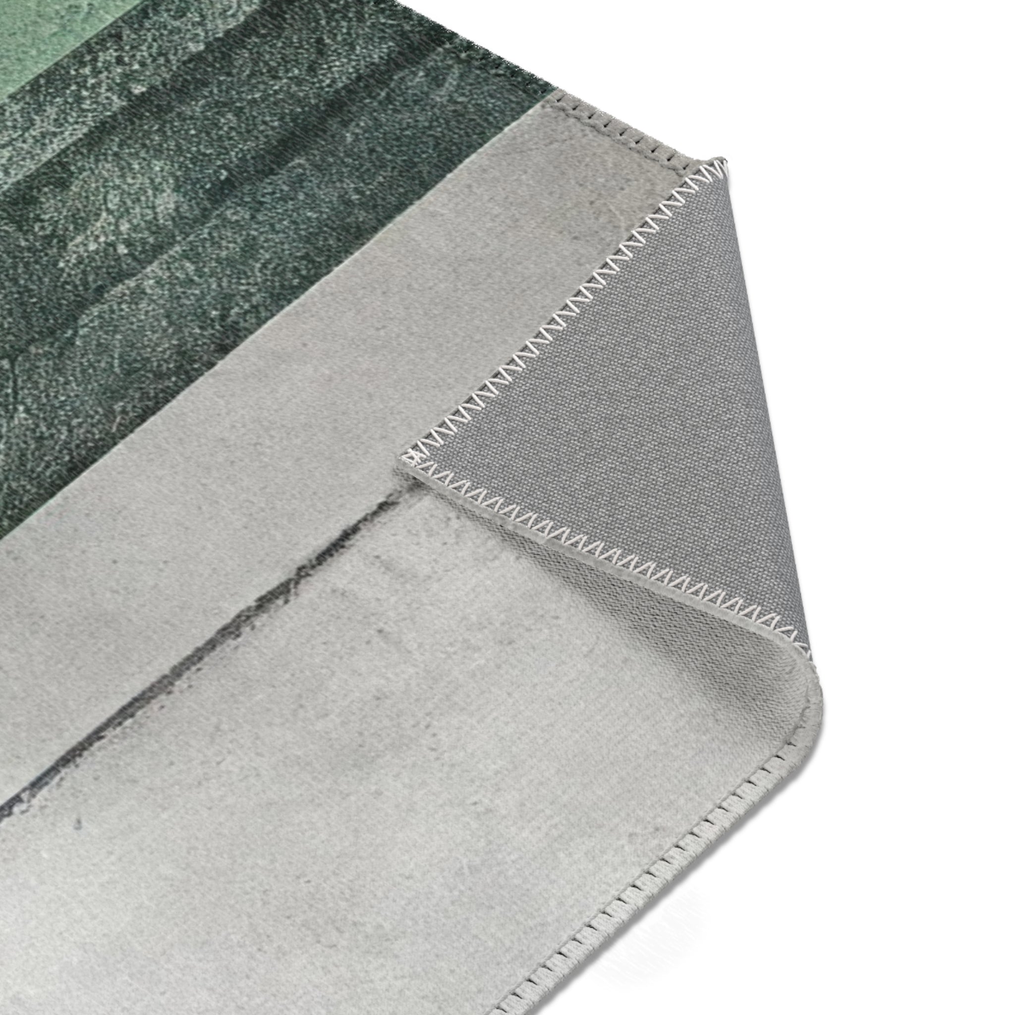 Abstract Ombre Area Rug | Fade Rustic Rug