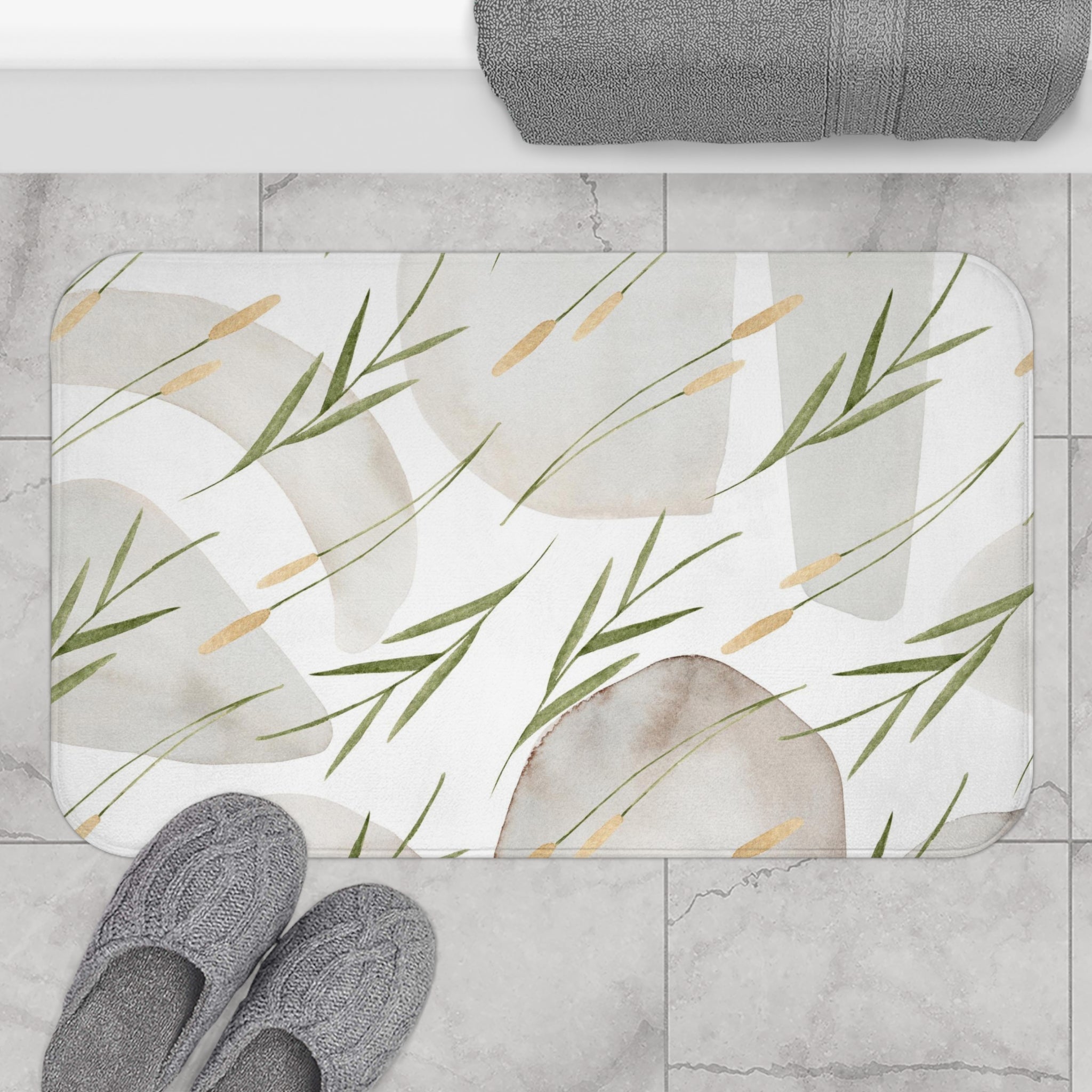 bathroom rug