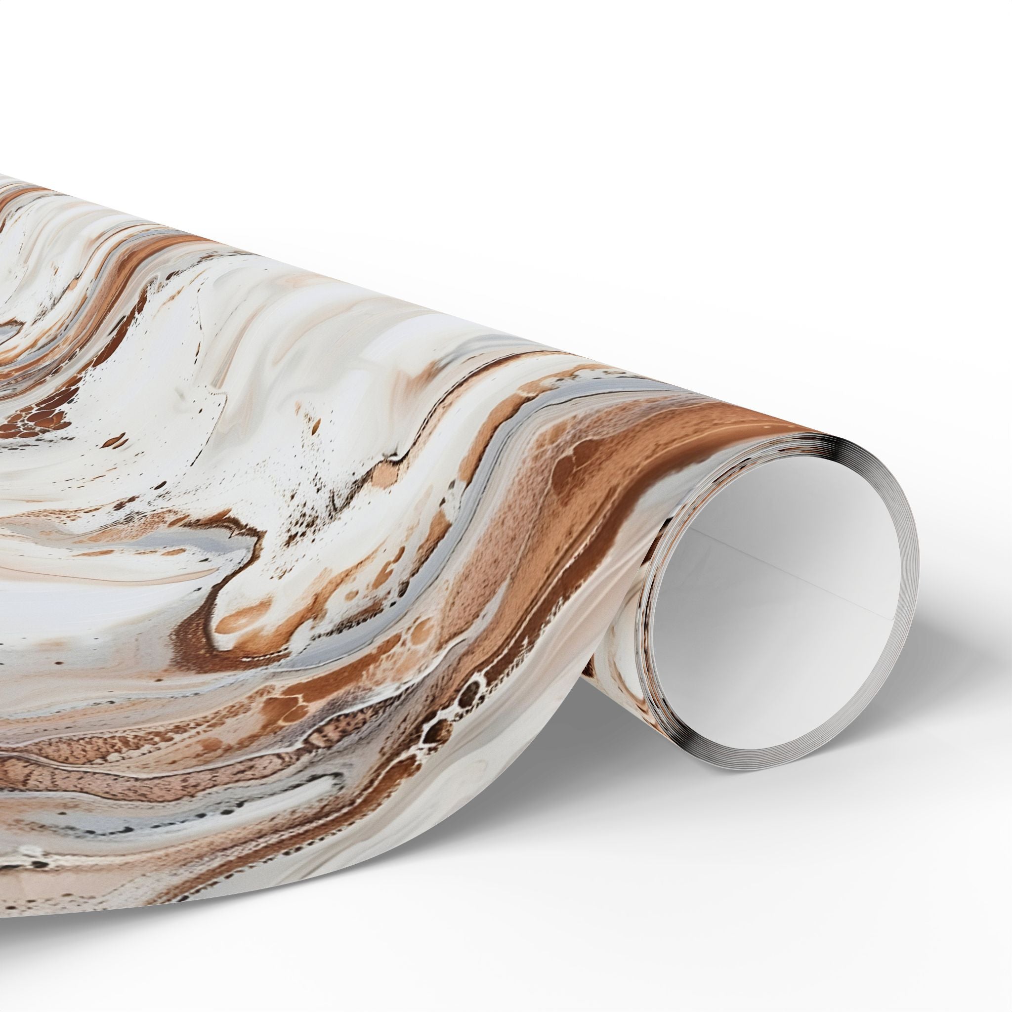 Marble Wrapping Paper | Brown White Beige