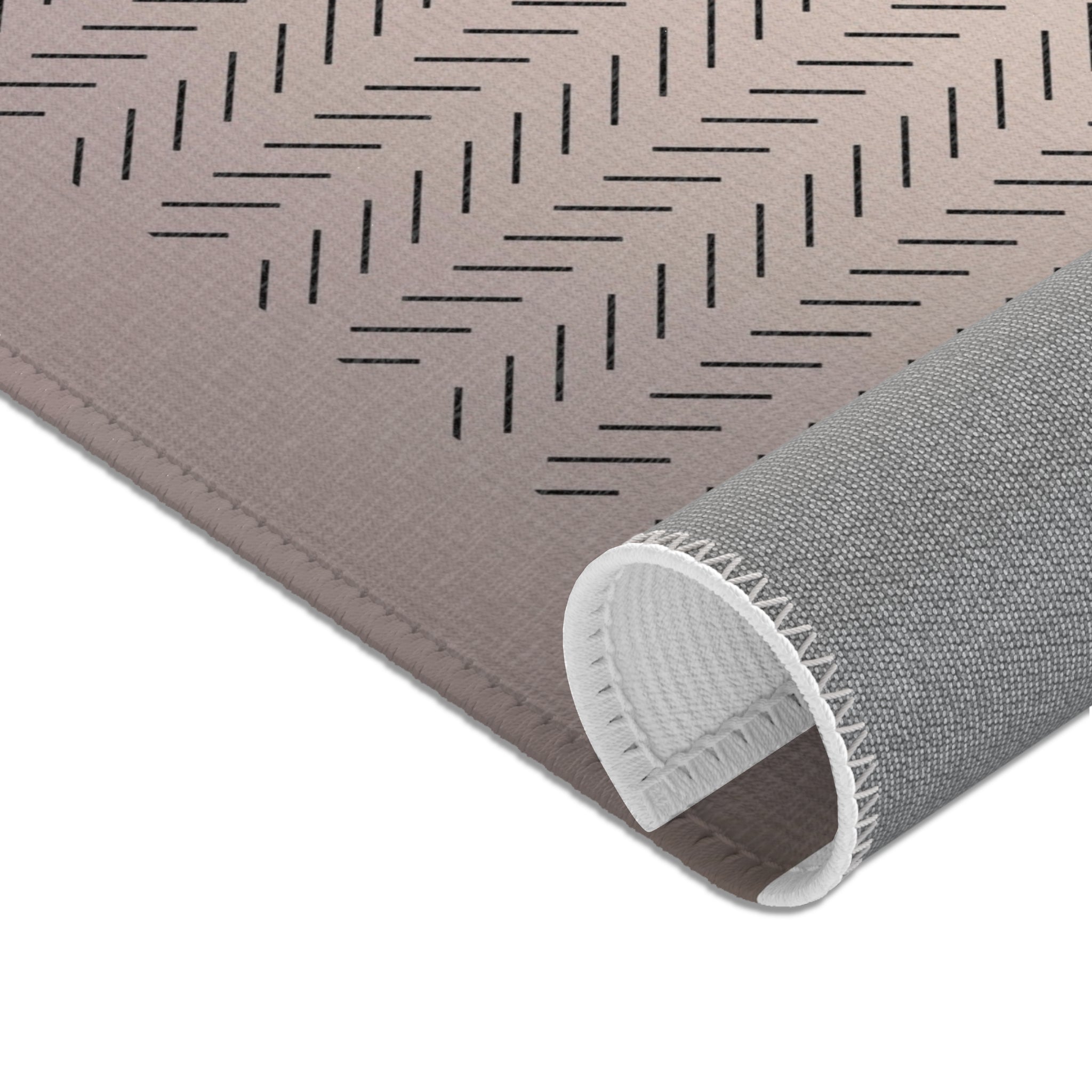 Art Deco Area Rug | Modern Rug, Geometric White Beige Black