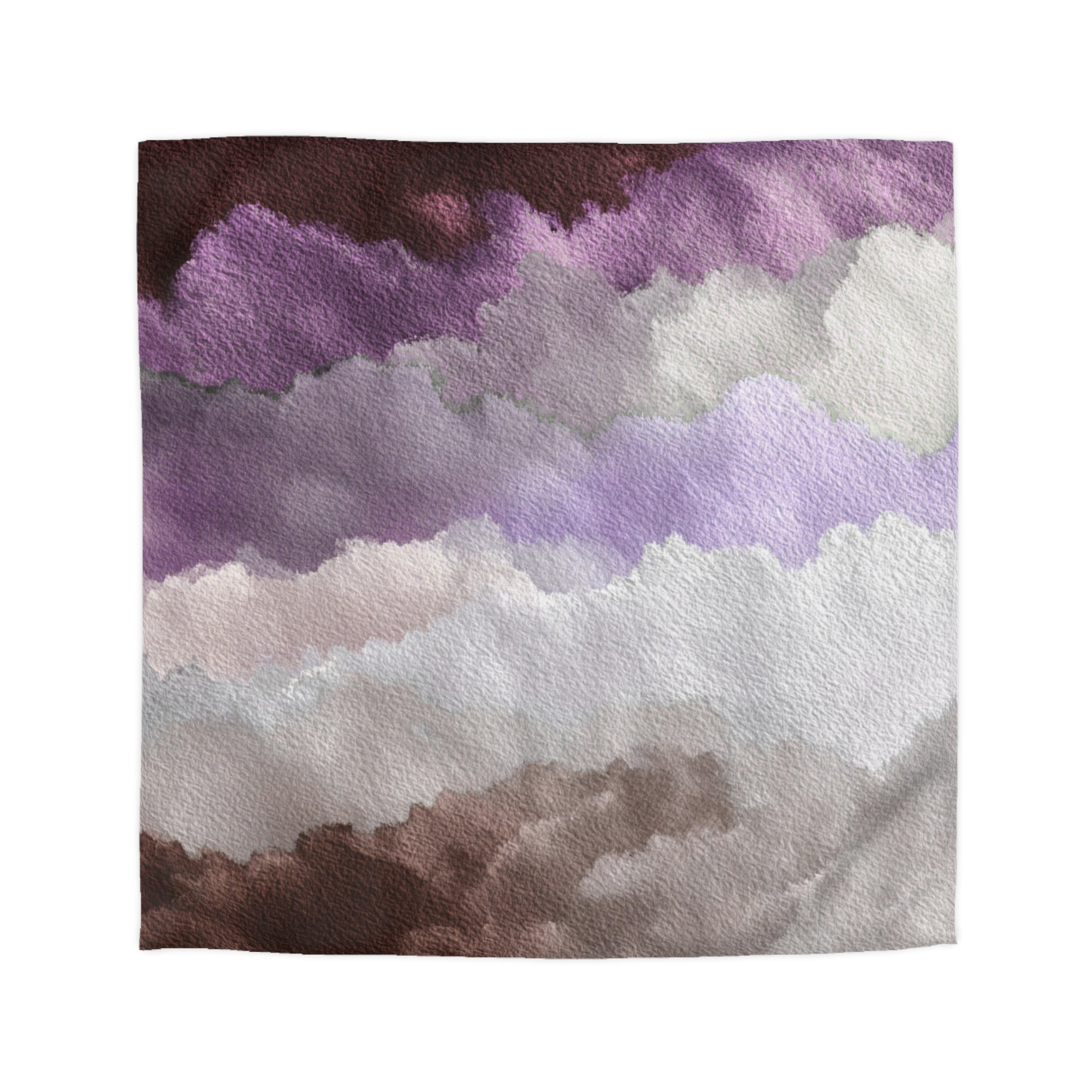 Ombre Duvet, Pillow Cover | Purple Brown Bedroom Decor