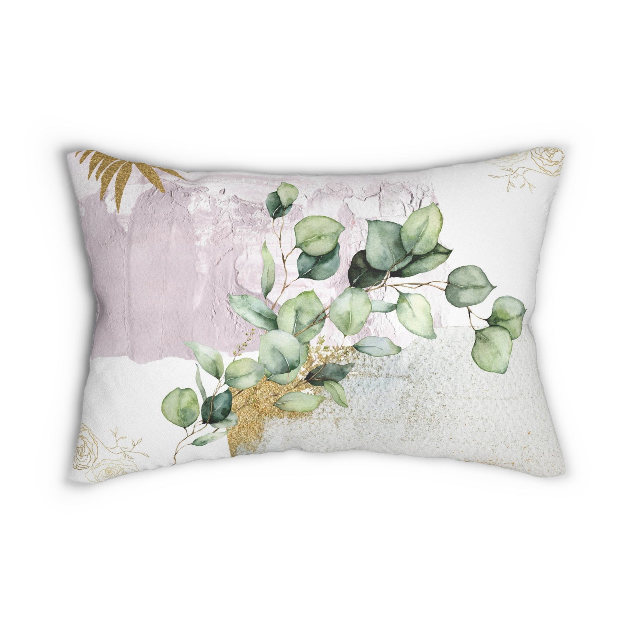 modern throw lumbar pillow with insert