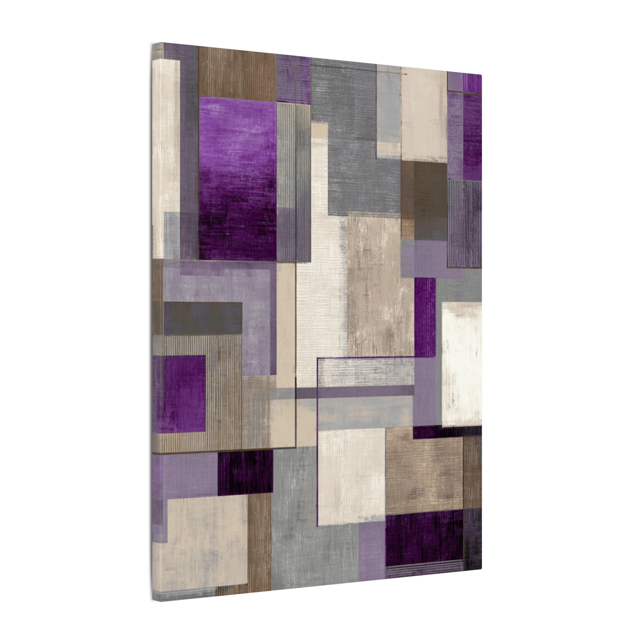 Canvas Wall Art | Earthy Neutral Watercolor Boho Wall Artwork