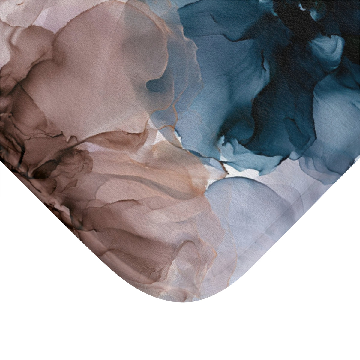 a close up of a tie on a white background