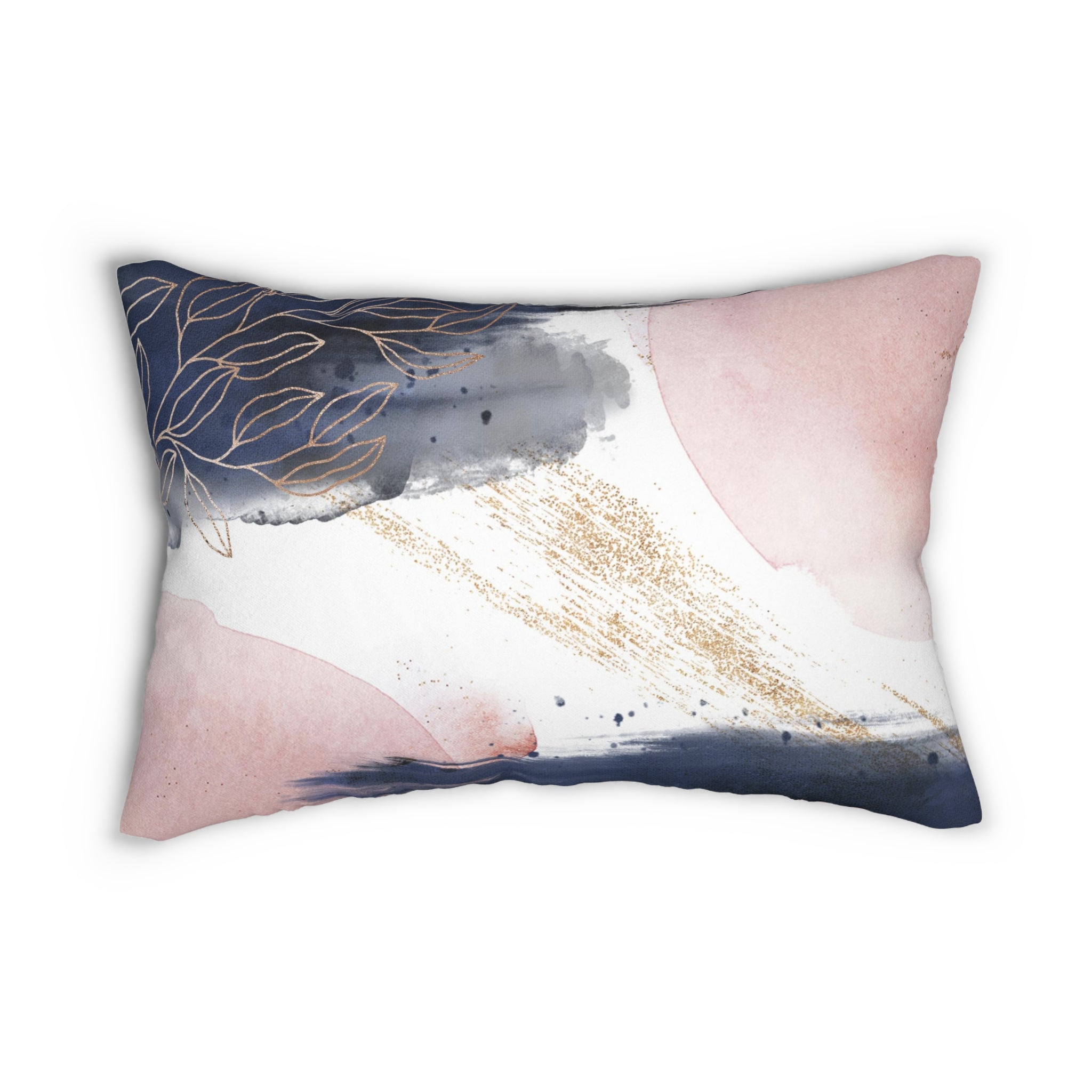 Lumbar rectangle throw pillow