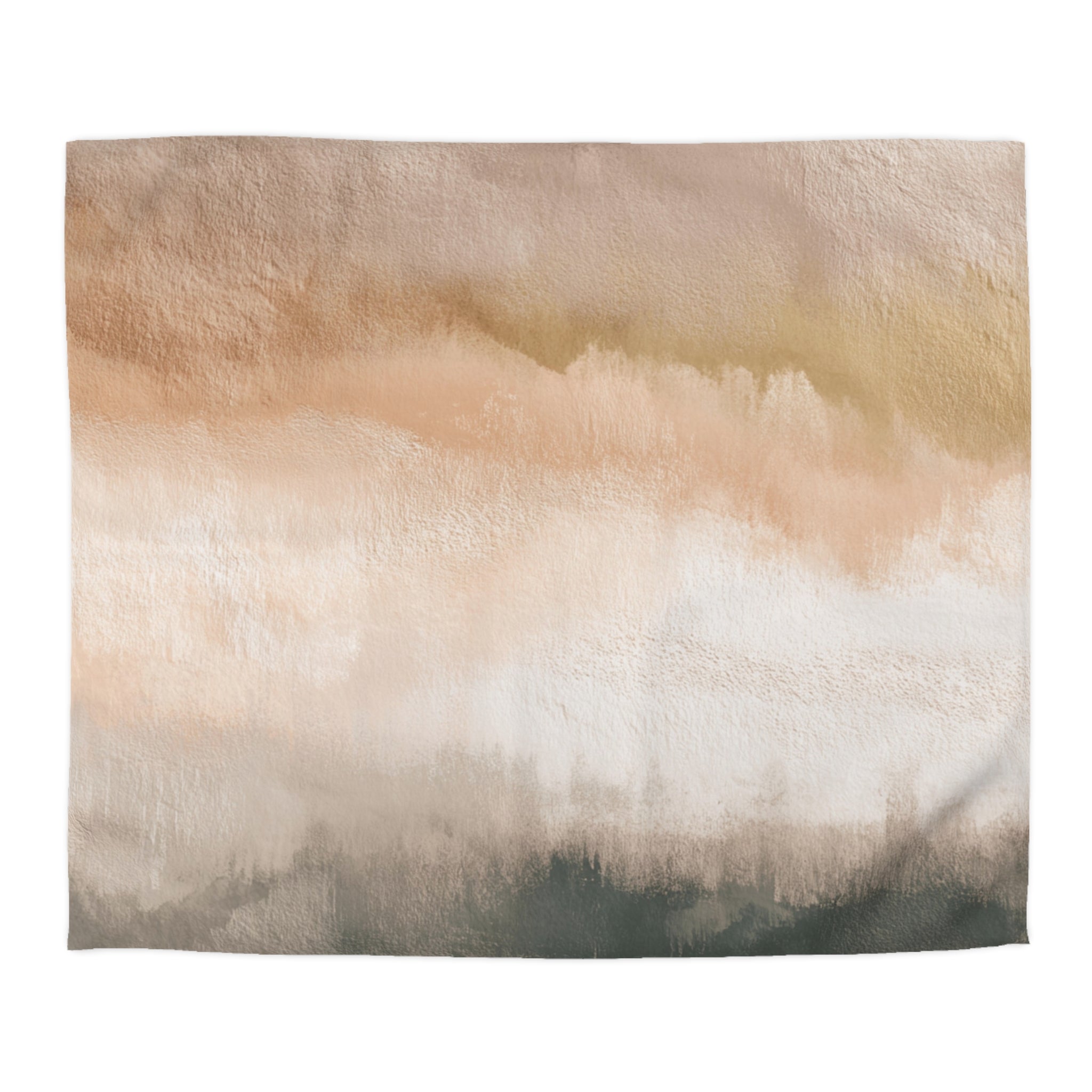 Ombre Duvet, Pillow Cover | Beige Grey Bedroom Decor