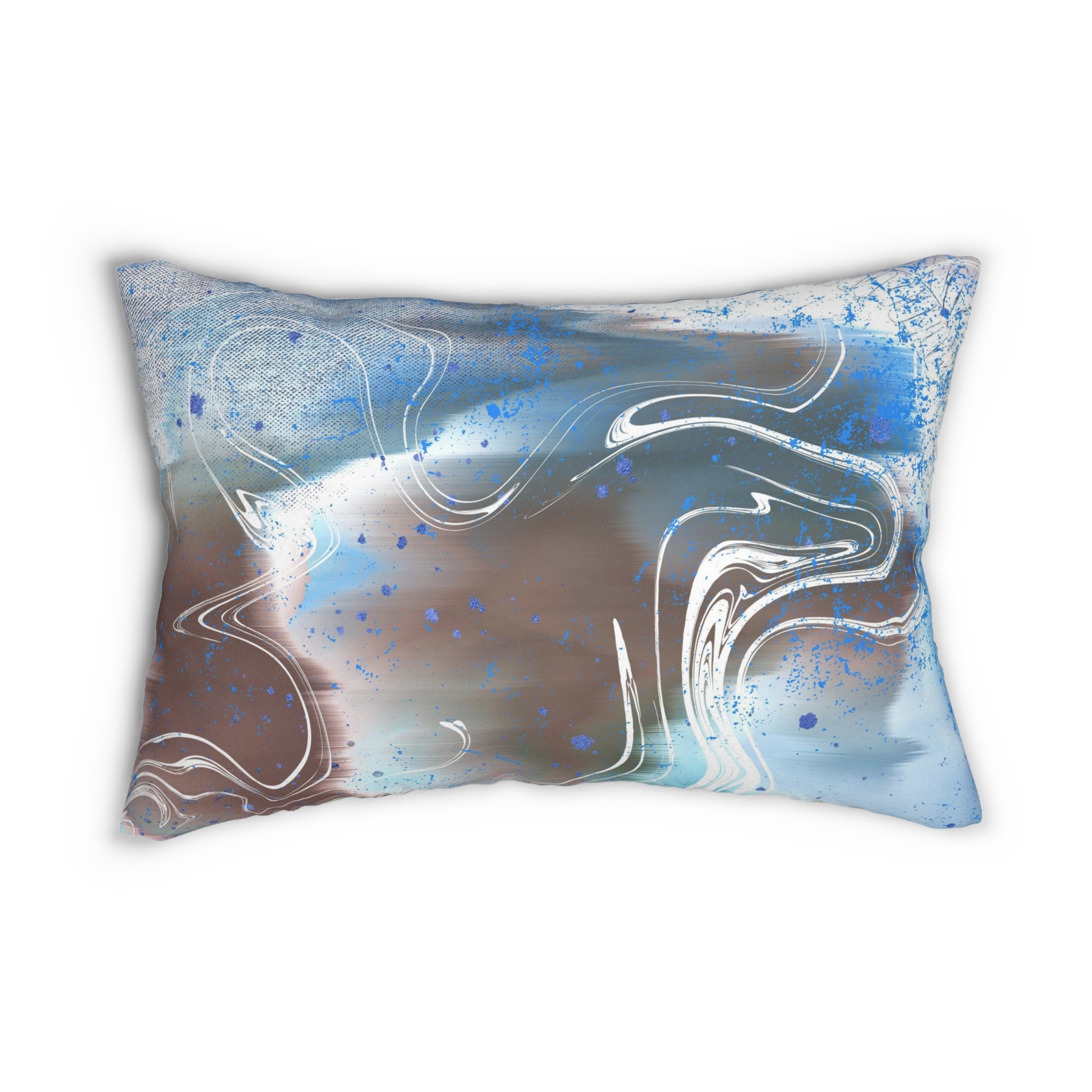 Lumbar rectangle throw pillow