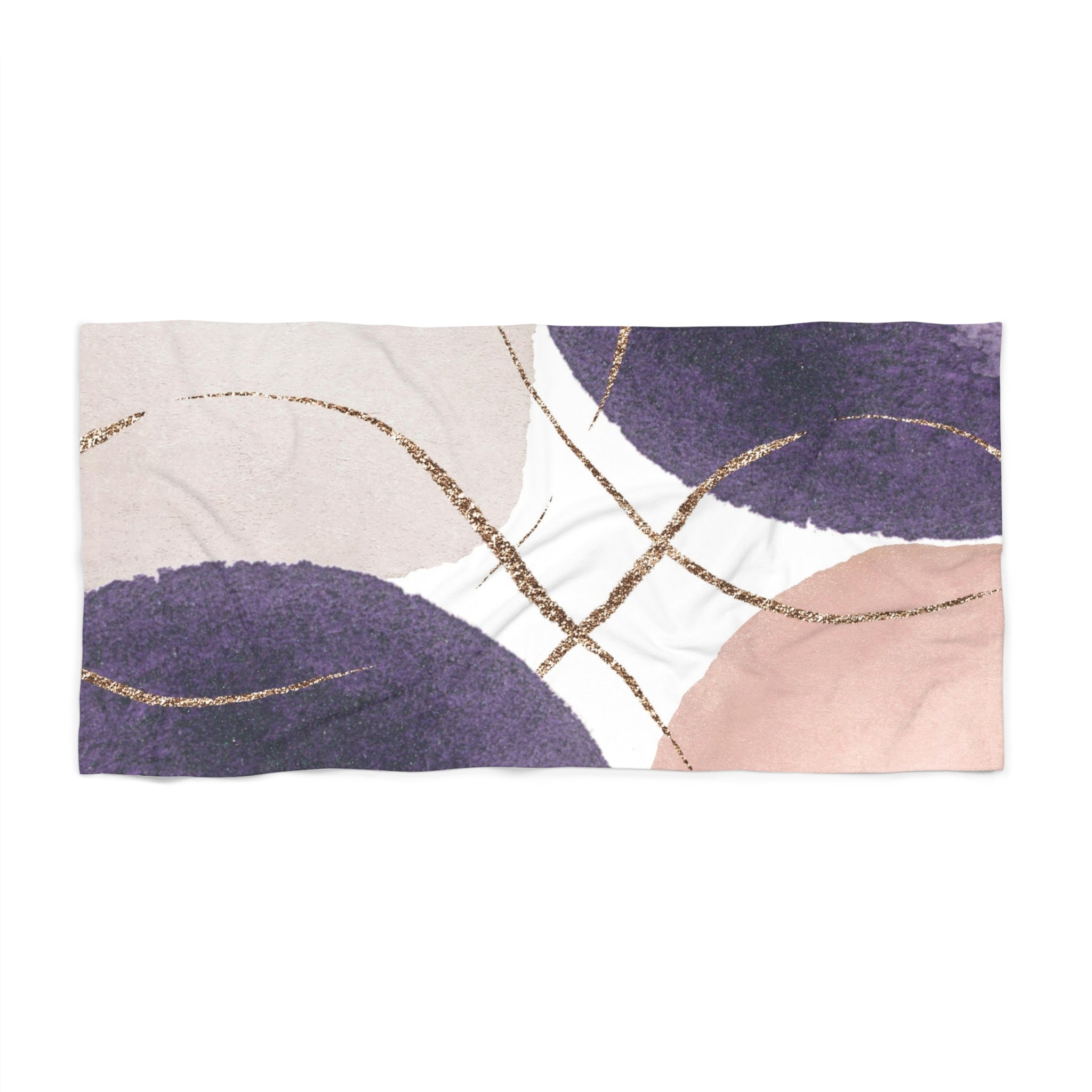 Bath, Beach Towel | Blush Pink, Lavender Purple Towel