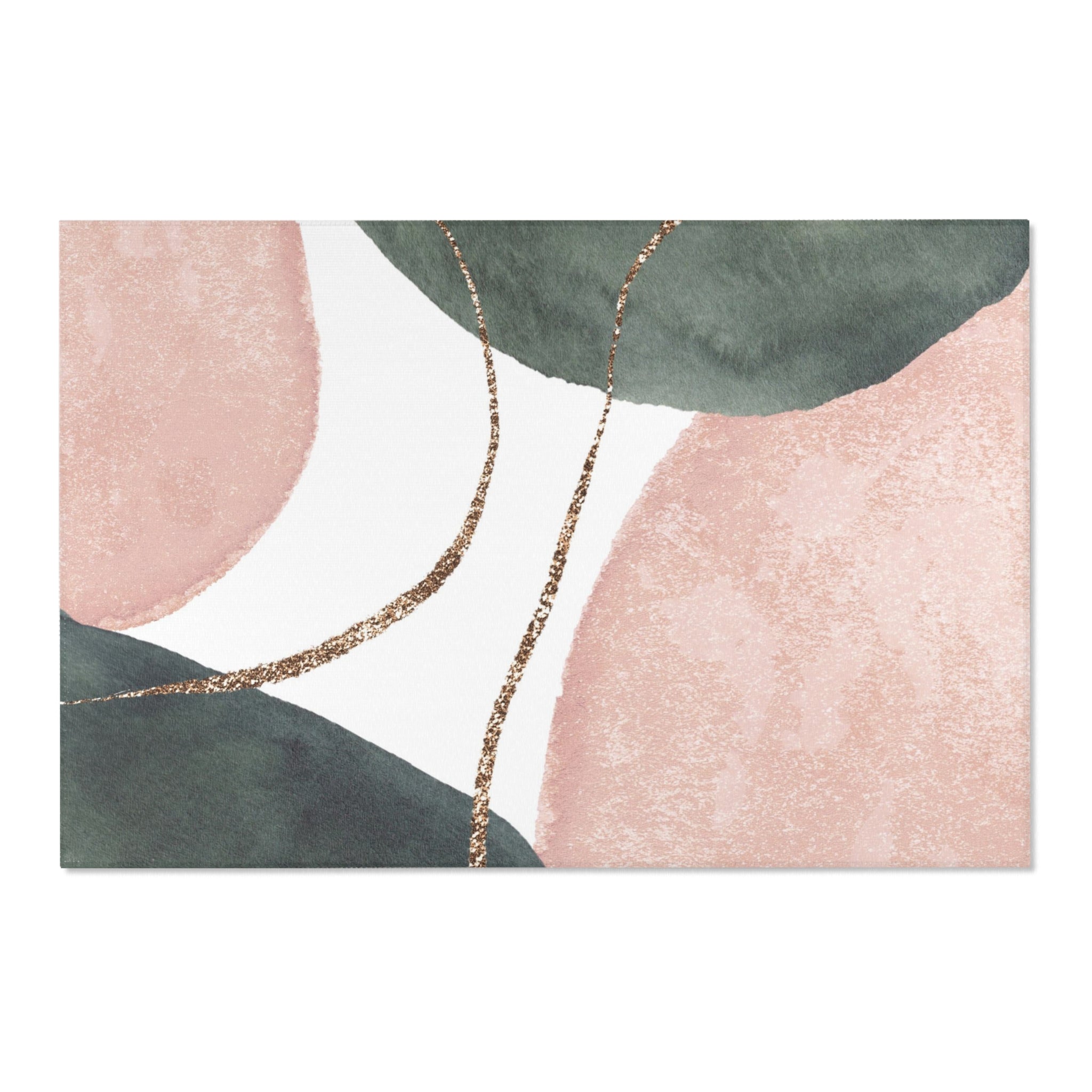 abstract rectangle, large area rug