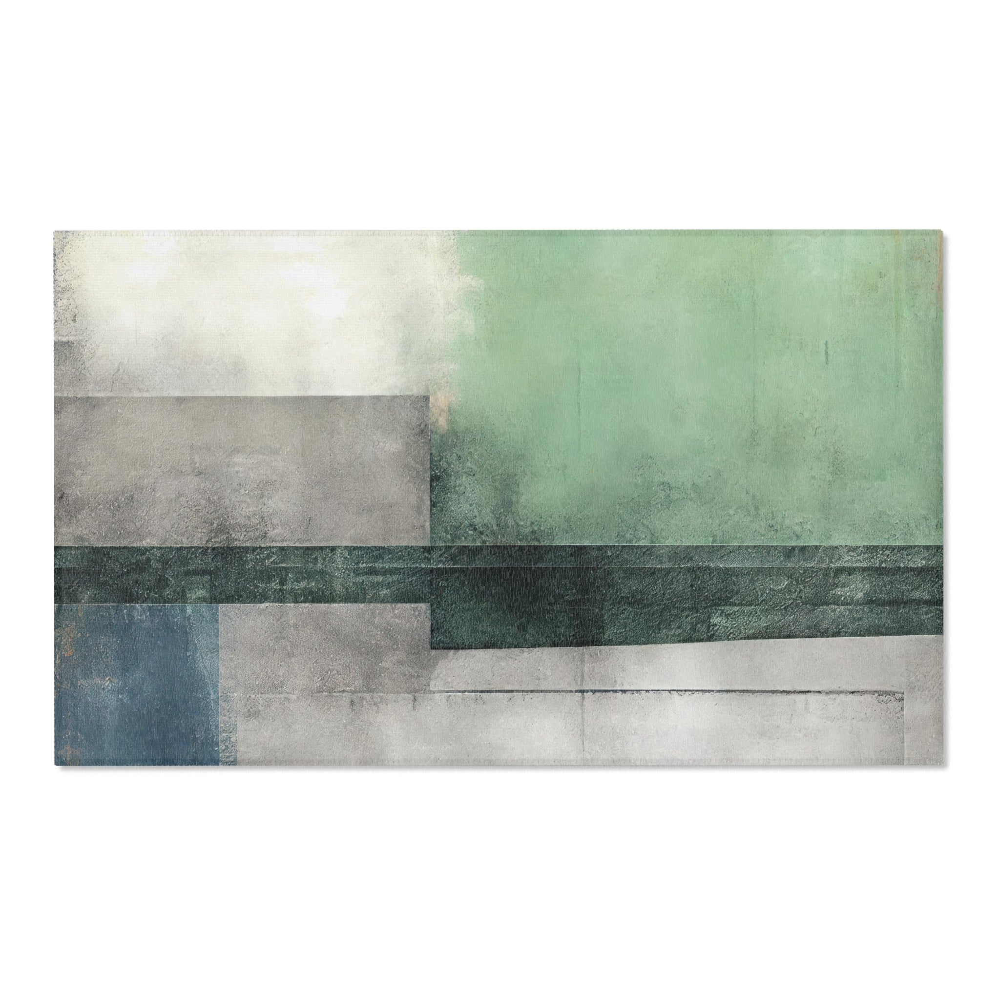 Abstract Ombre Area Rug | Fade Rustic Rug