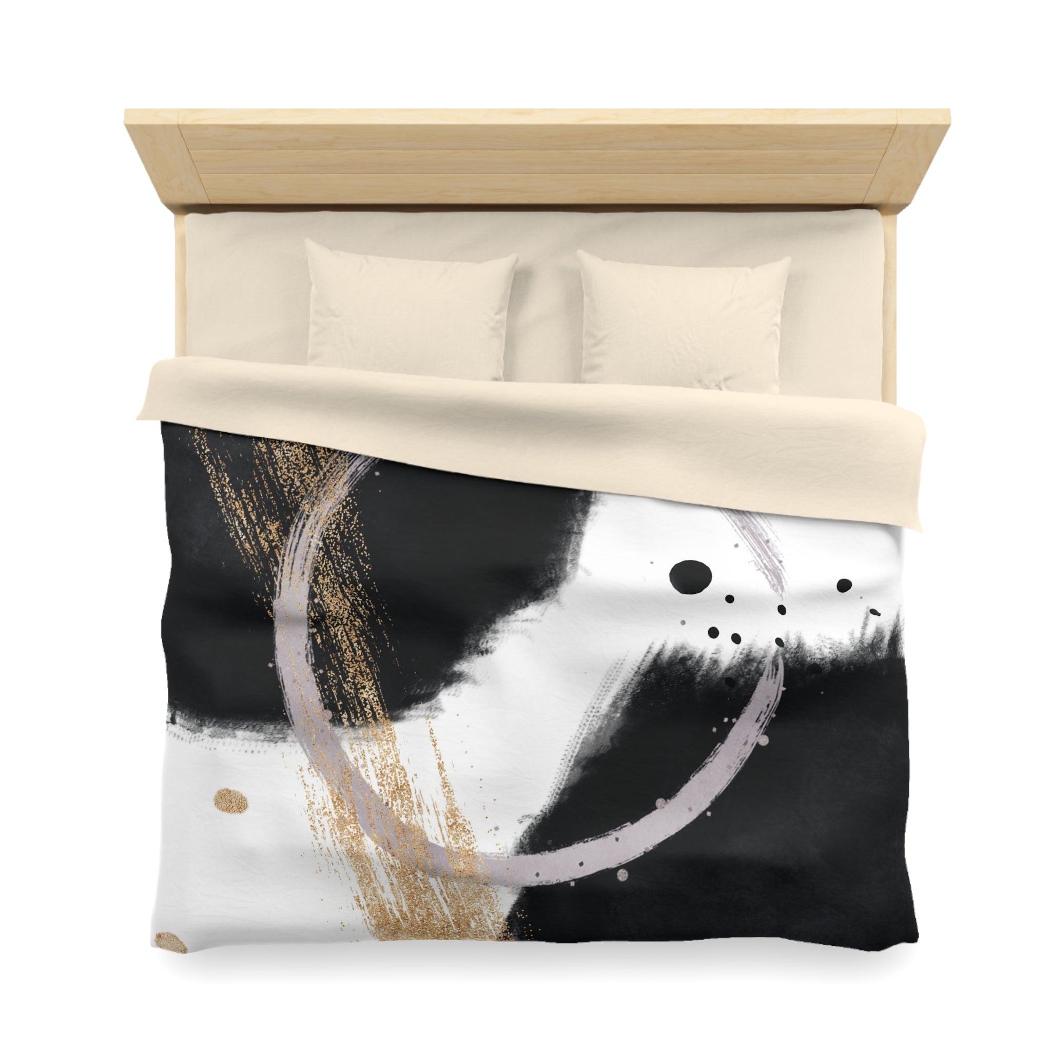 Abstract Duvet Cover | Grey | Bedroom Decor