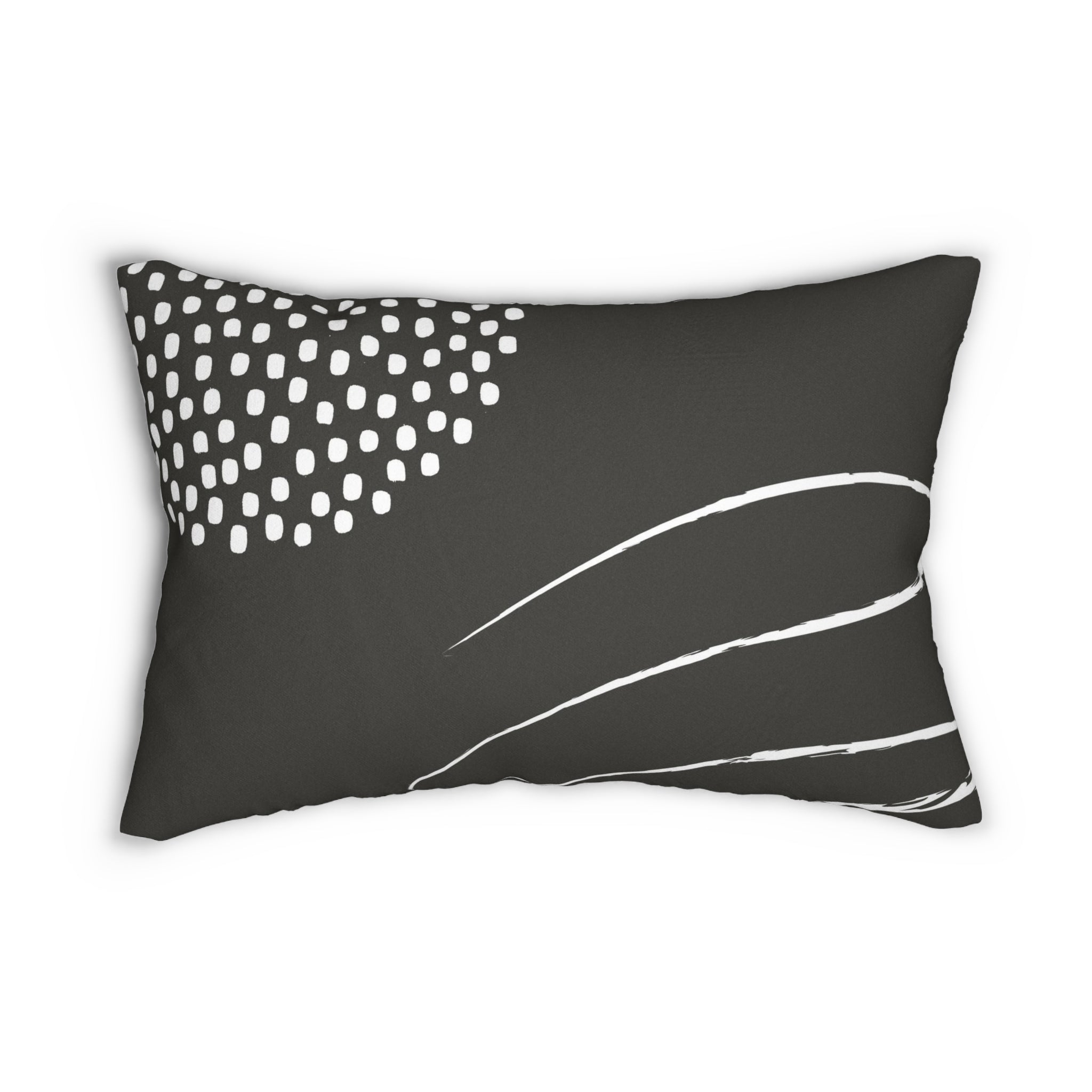 Lumbar rectangle throw pillow
