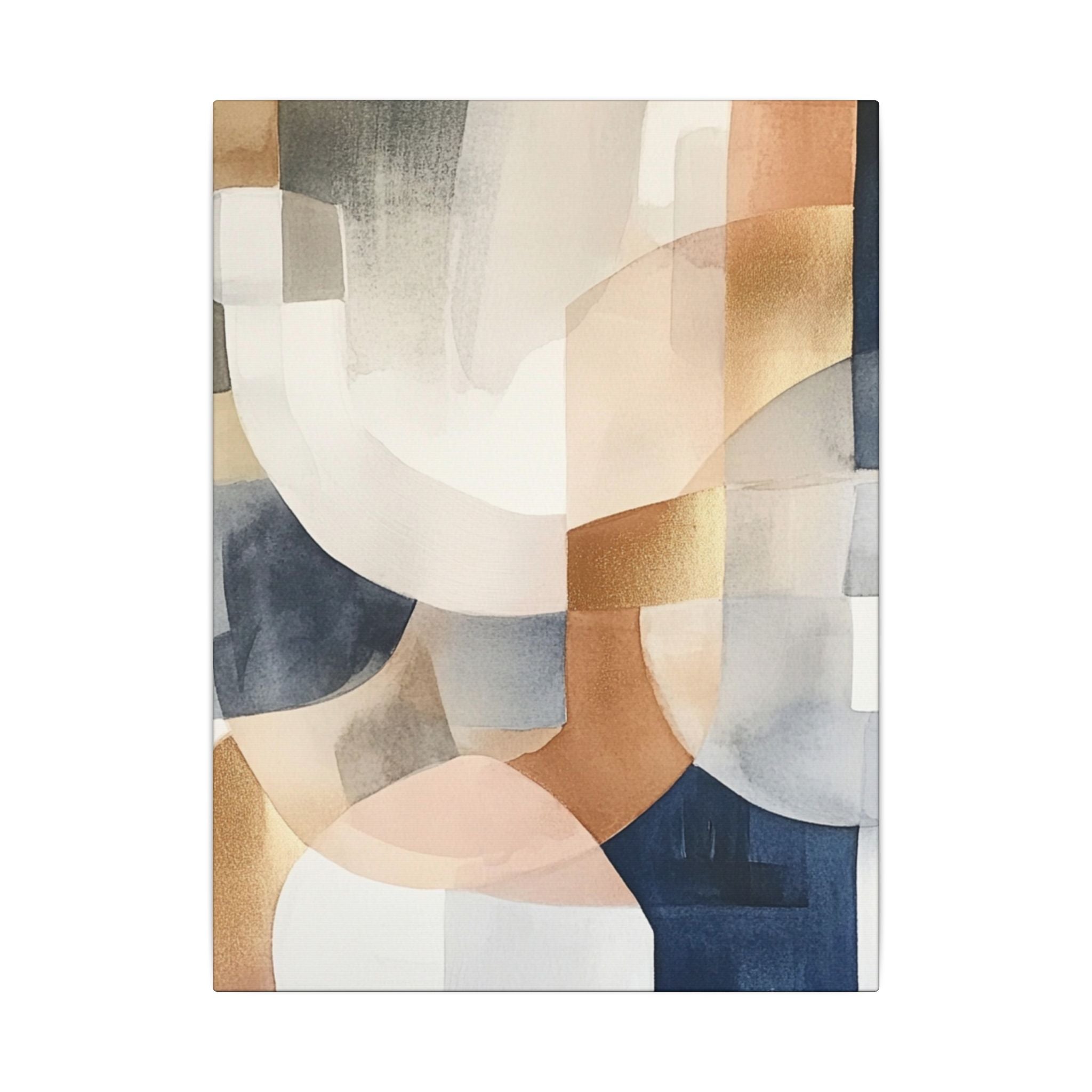 Abstract Neutral Wall Art Print | Boho Earthy Home Decor | Biege Ivory Modern Organic Art