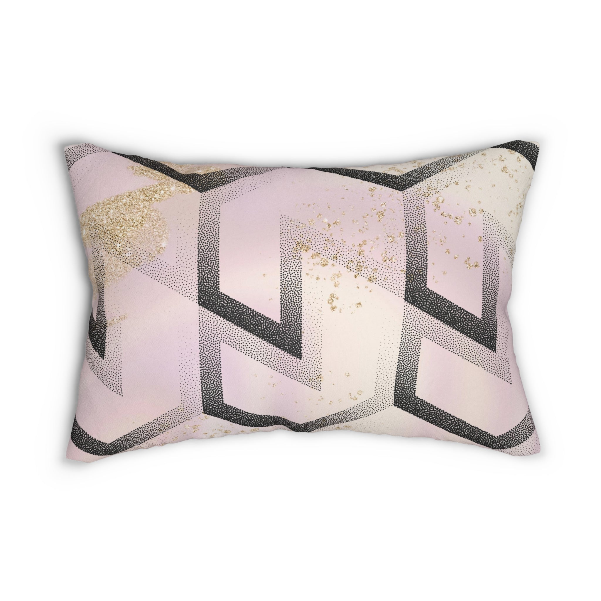 Lumbar rectangle throw pillow