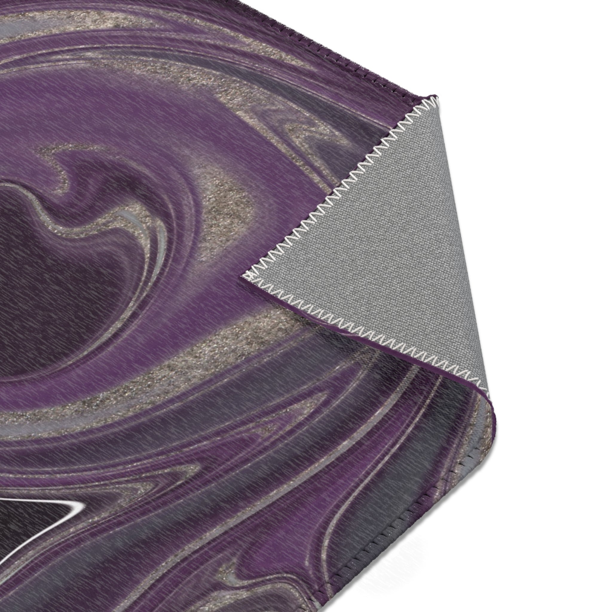 Abstract Large Area Rug | Modern Rug, Purple Lavender