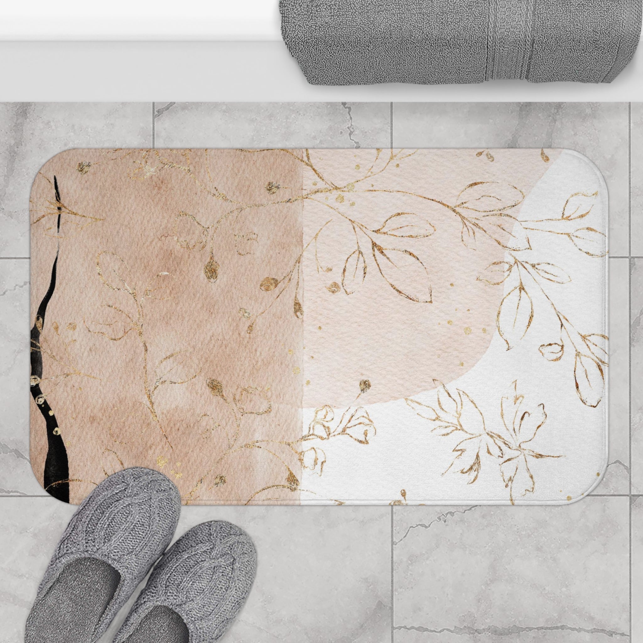 bathroom rug
