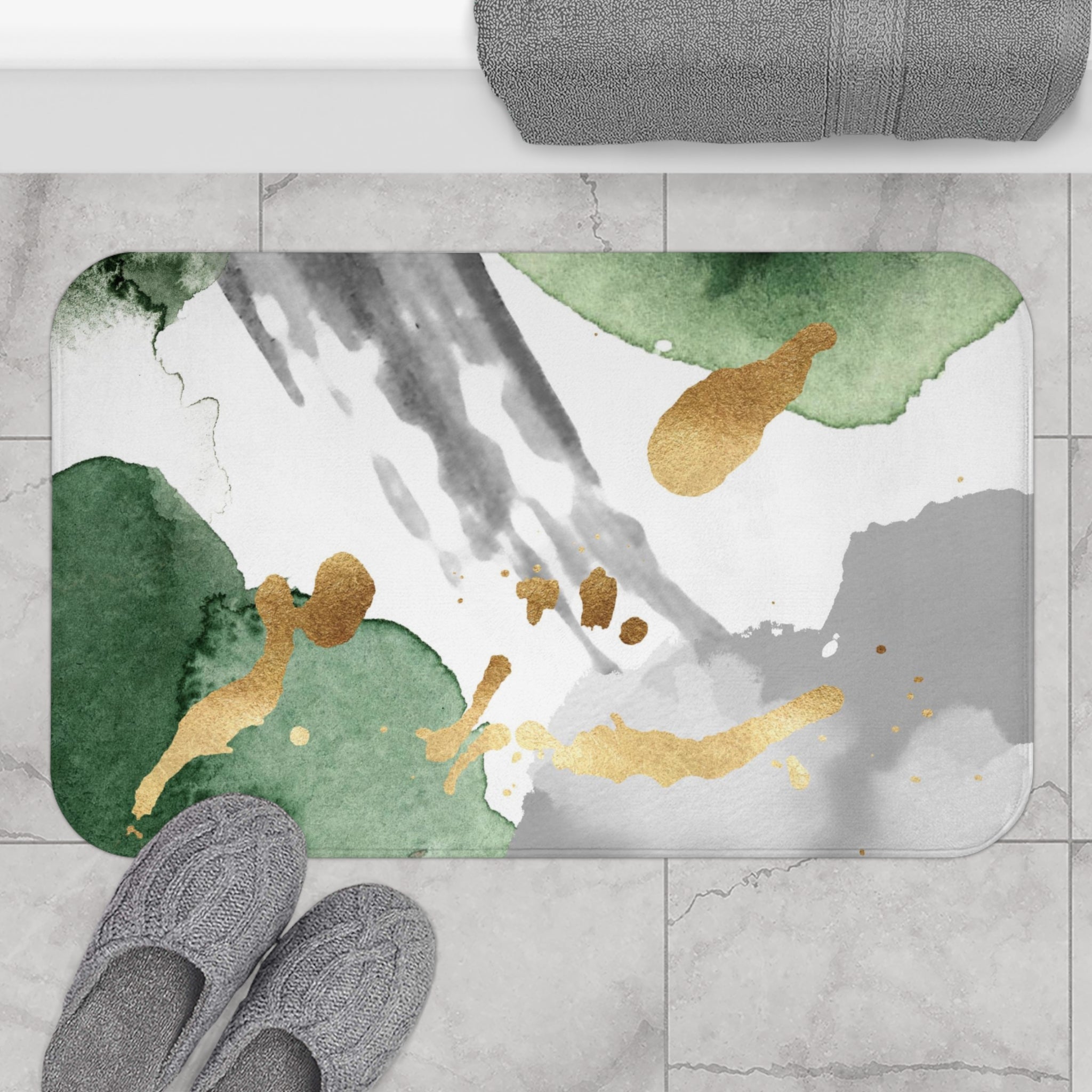 bathroom rug