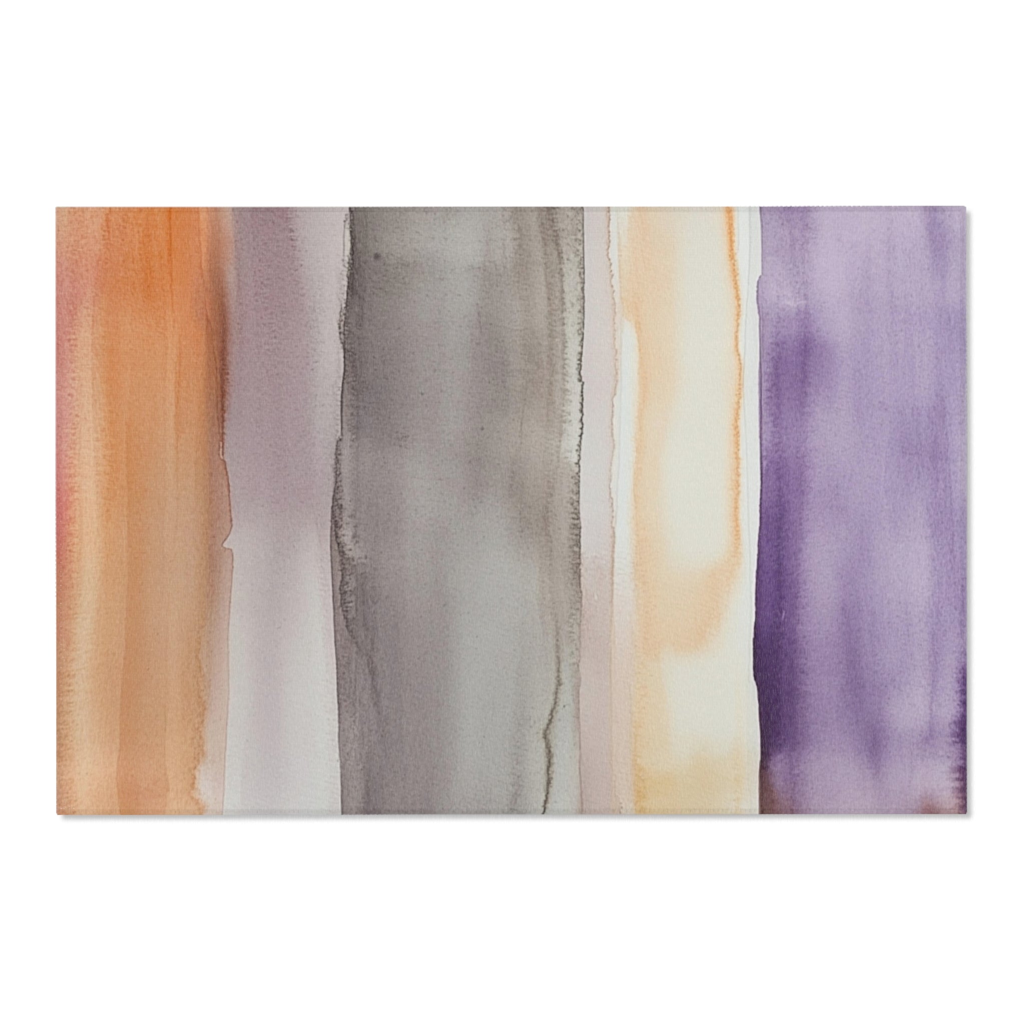 Abstract Large Area Rug | Modern Colorful Watercolor Rug