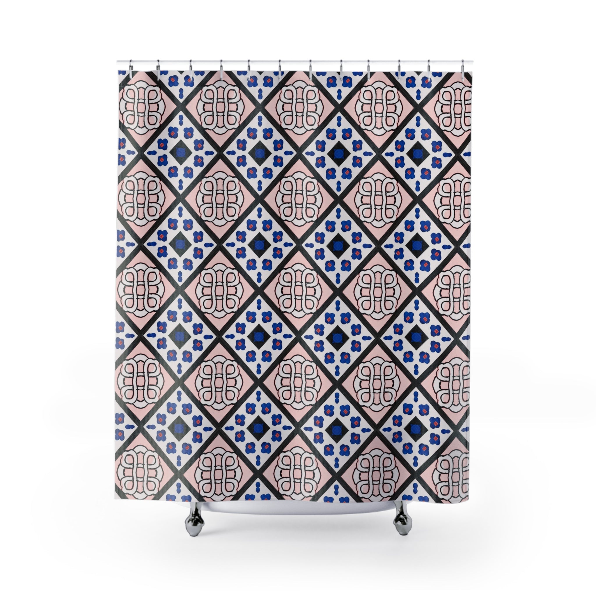 Boho Shower Curtain | Art Nouveau Pattern
