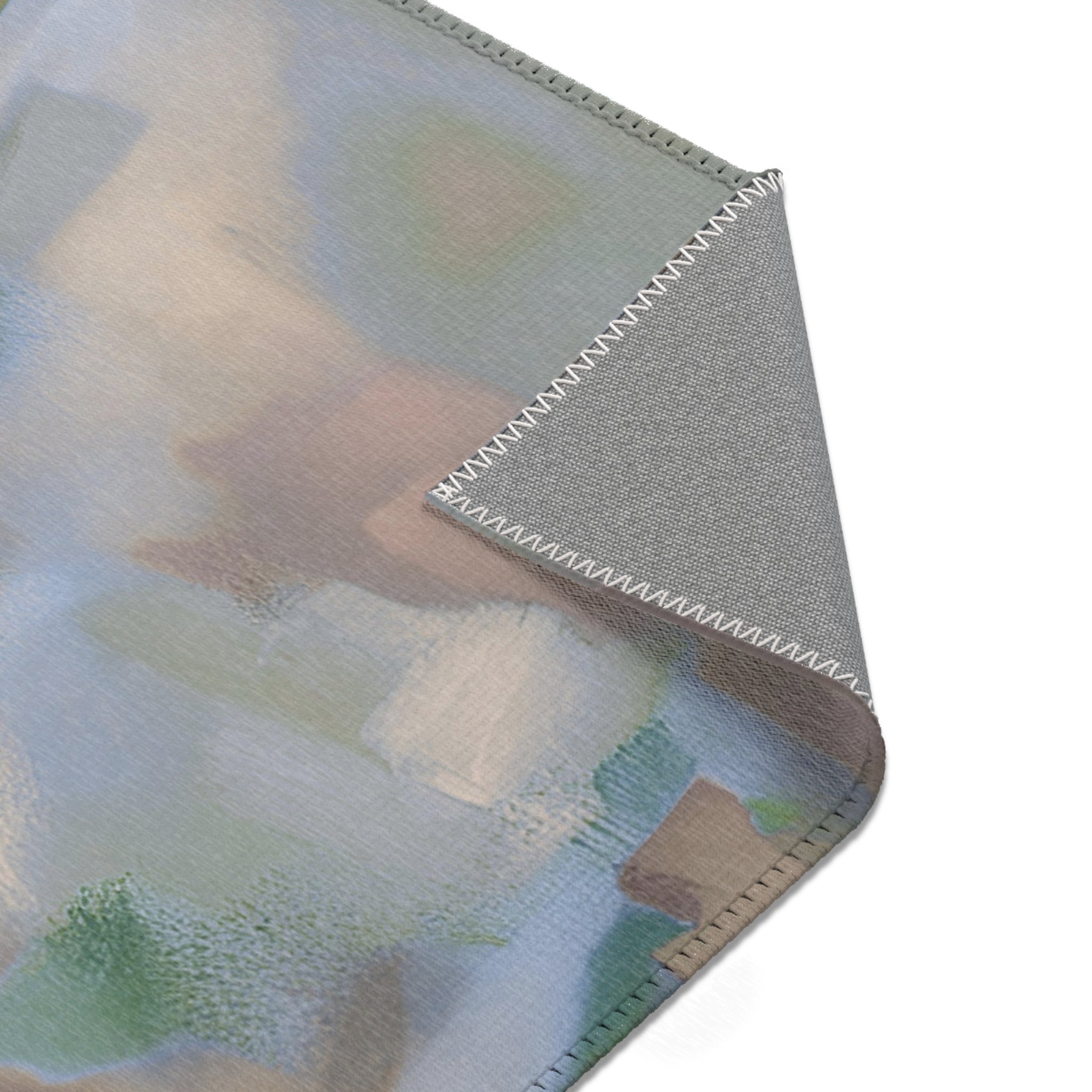 Abstract Ombre Area Rug | Pastel Rug