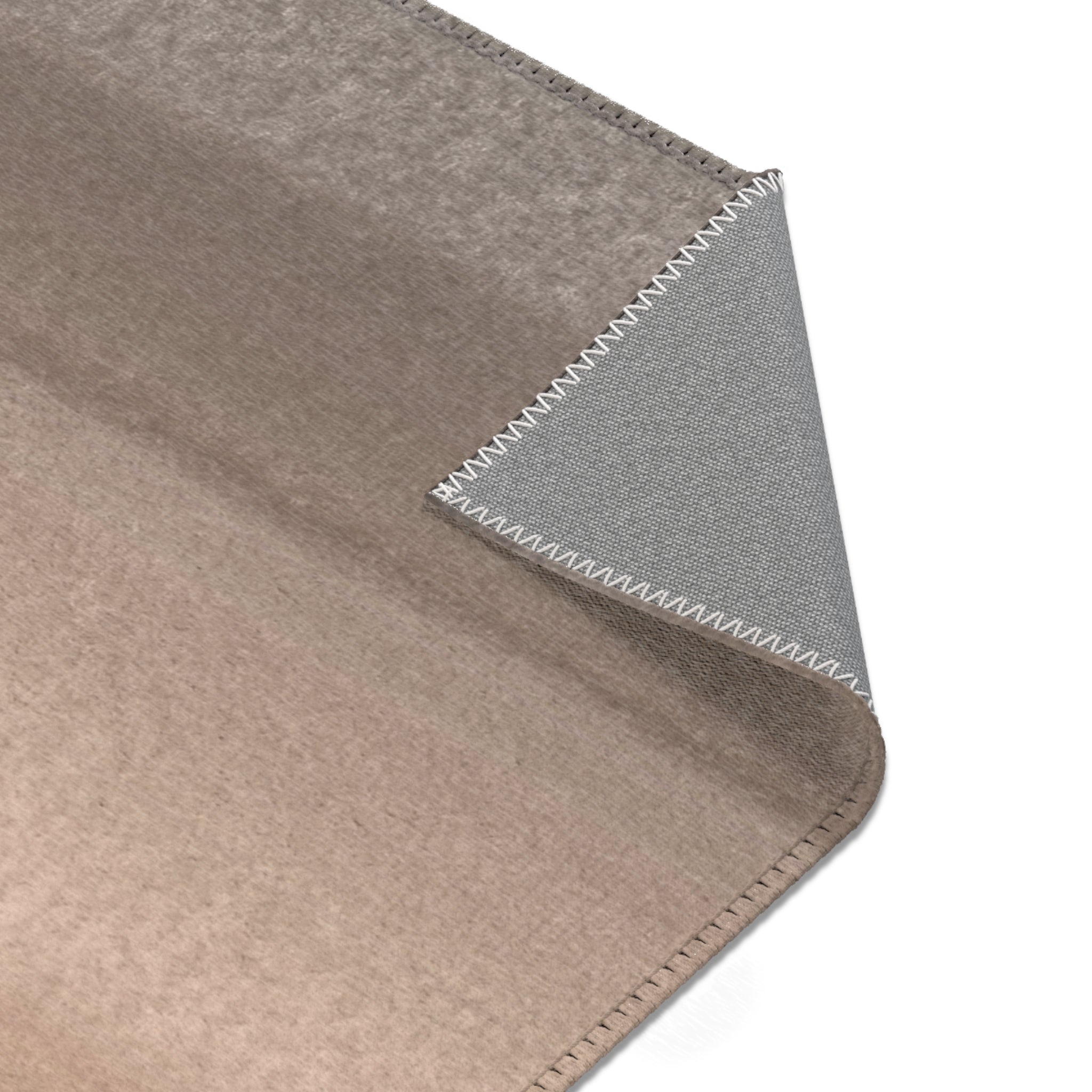 Modern Area Rug | Brown, Beige Taupe Ombre