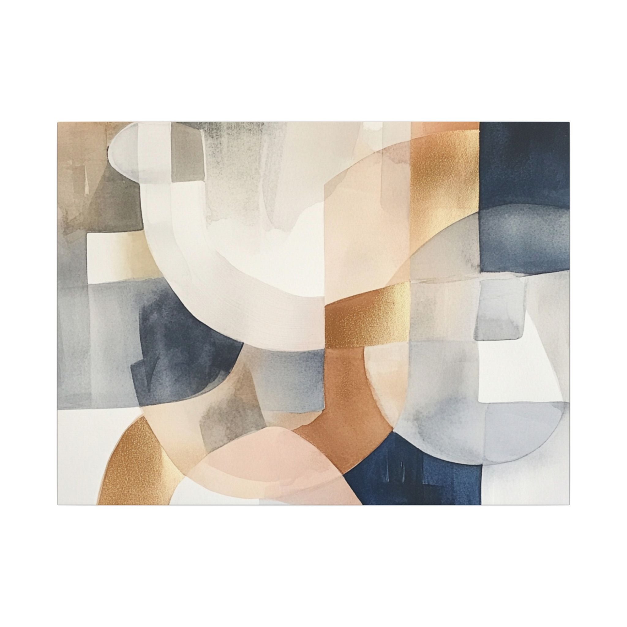 Abstract Neutral Wall Art Print | Boho Earthy Home Decor | Biege Ivory Modern Organic Art