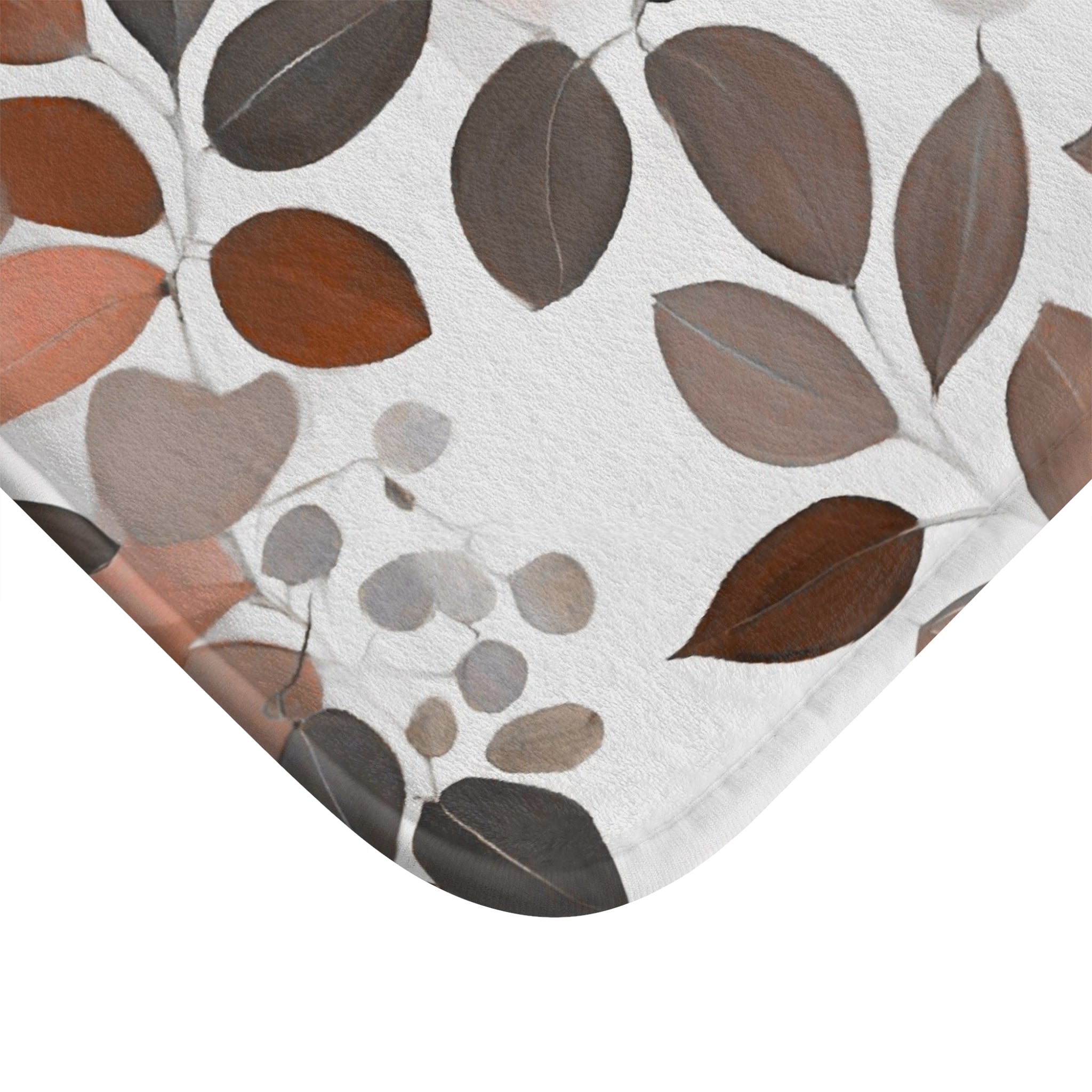 Autumn Leaves Bath Mat | Fall Colorful Kitchen Mat