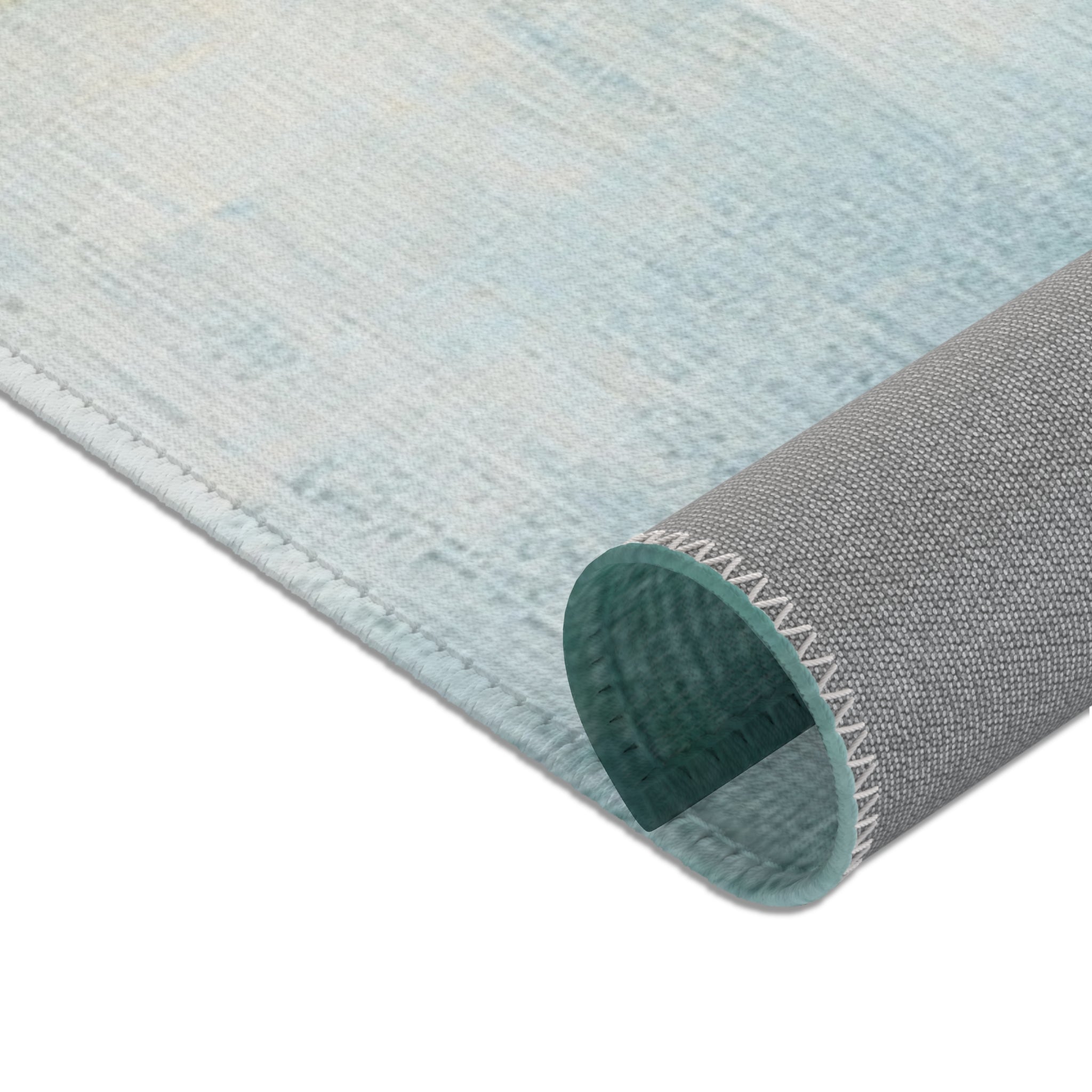 Abstract Large Area Rug | Modern Ombre Watercolor Rug