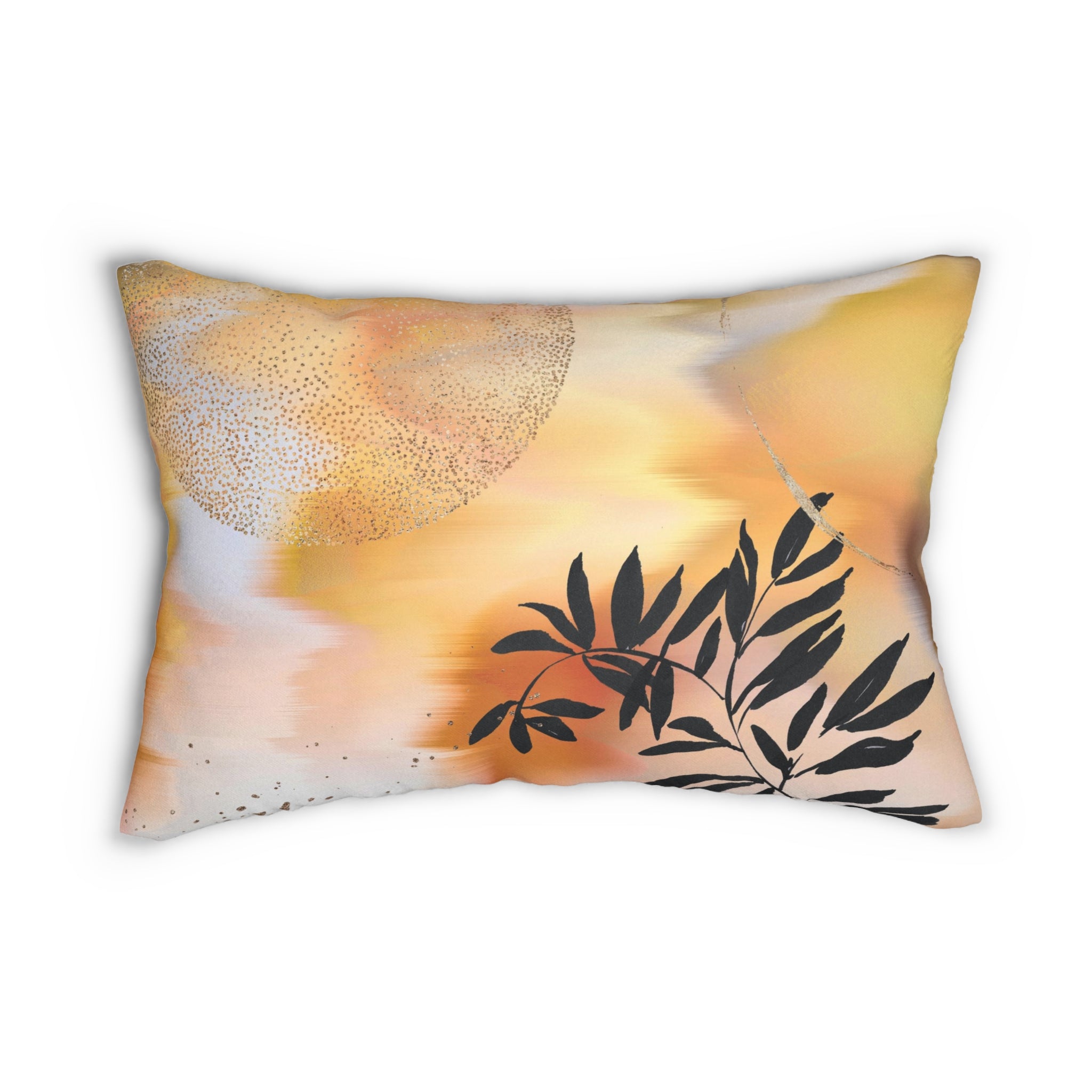 Lumbar rectangle throw pillow