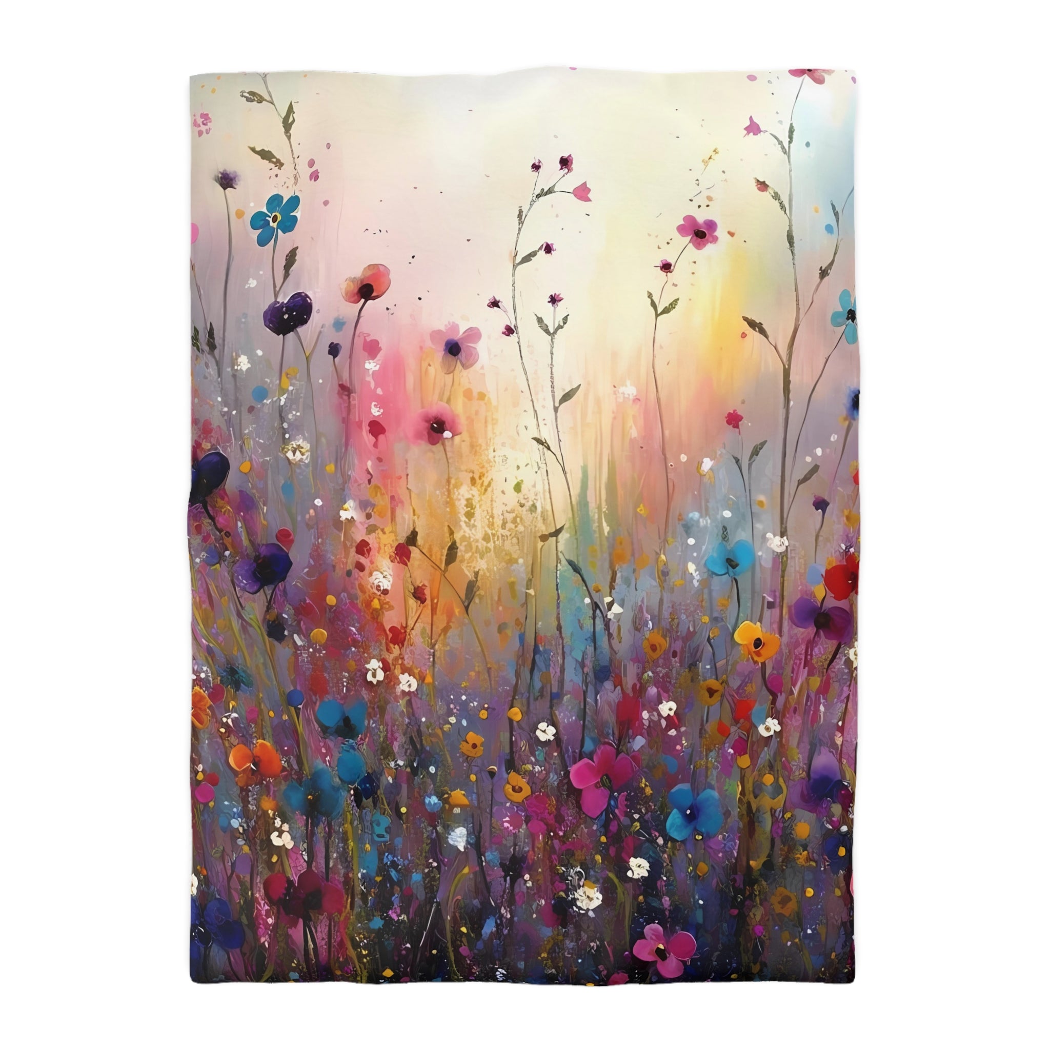Floral Duvet, Pillow Cover | Wildflowers Bedroom Decor