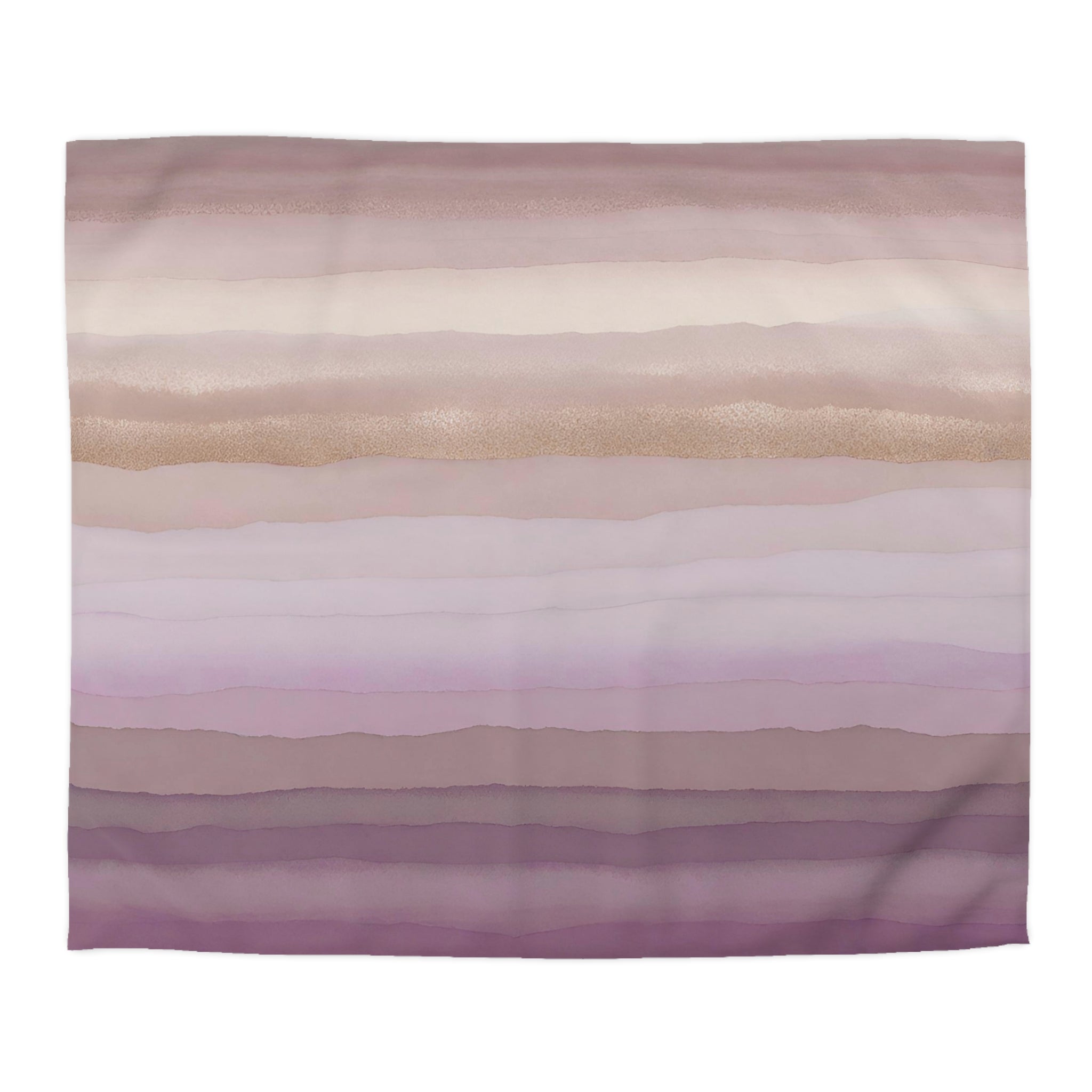 Abstract Duvet Pillow Cover Set | Lilac Lavender Purple Ombre