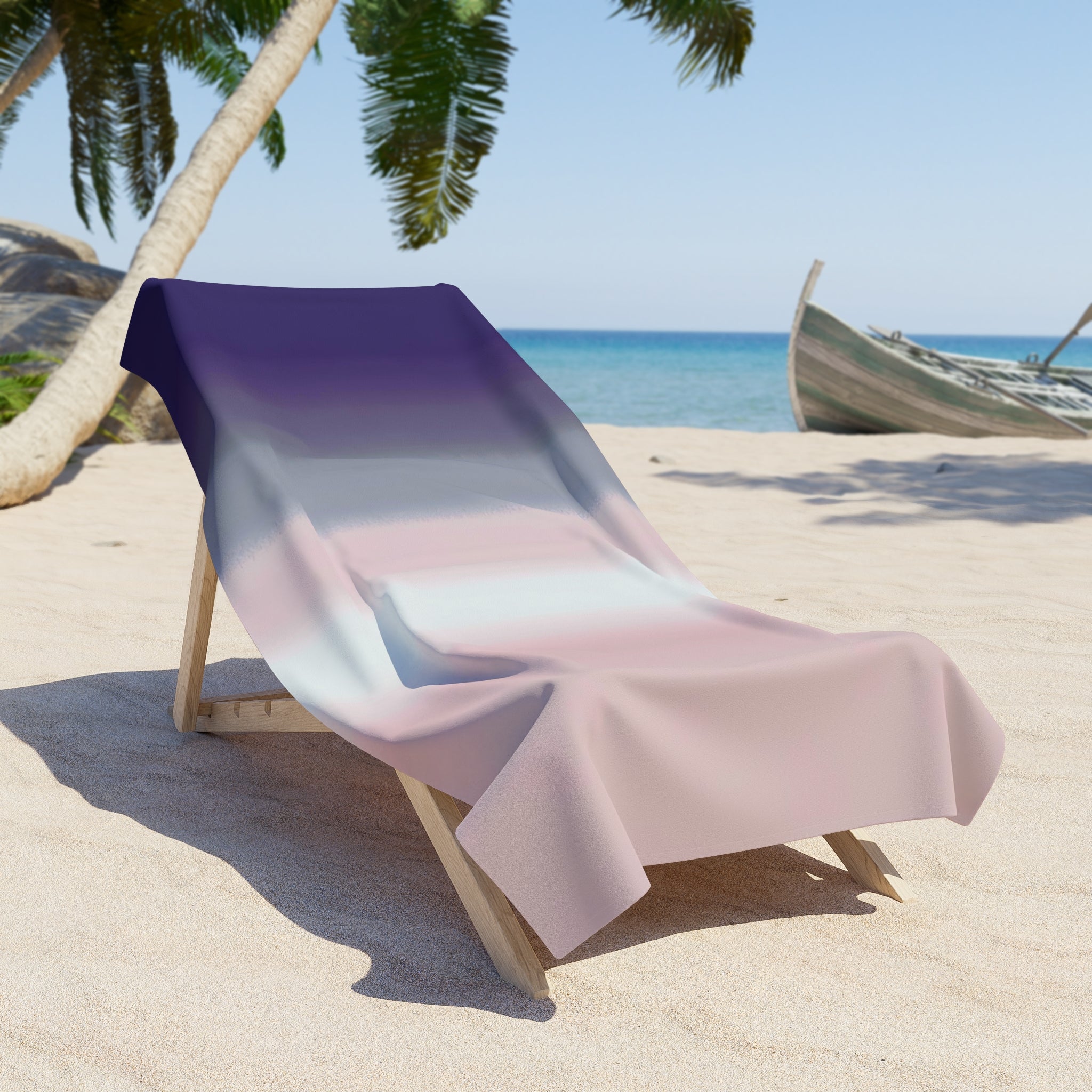 Bath, Beach, Spa Towel | Lavender Purple, Blush Pink
