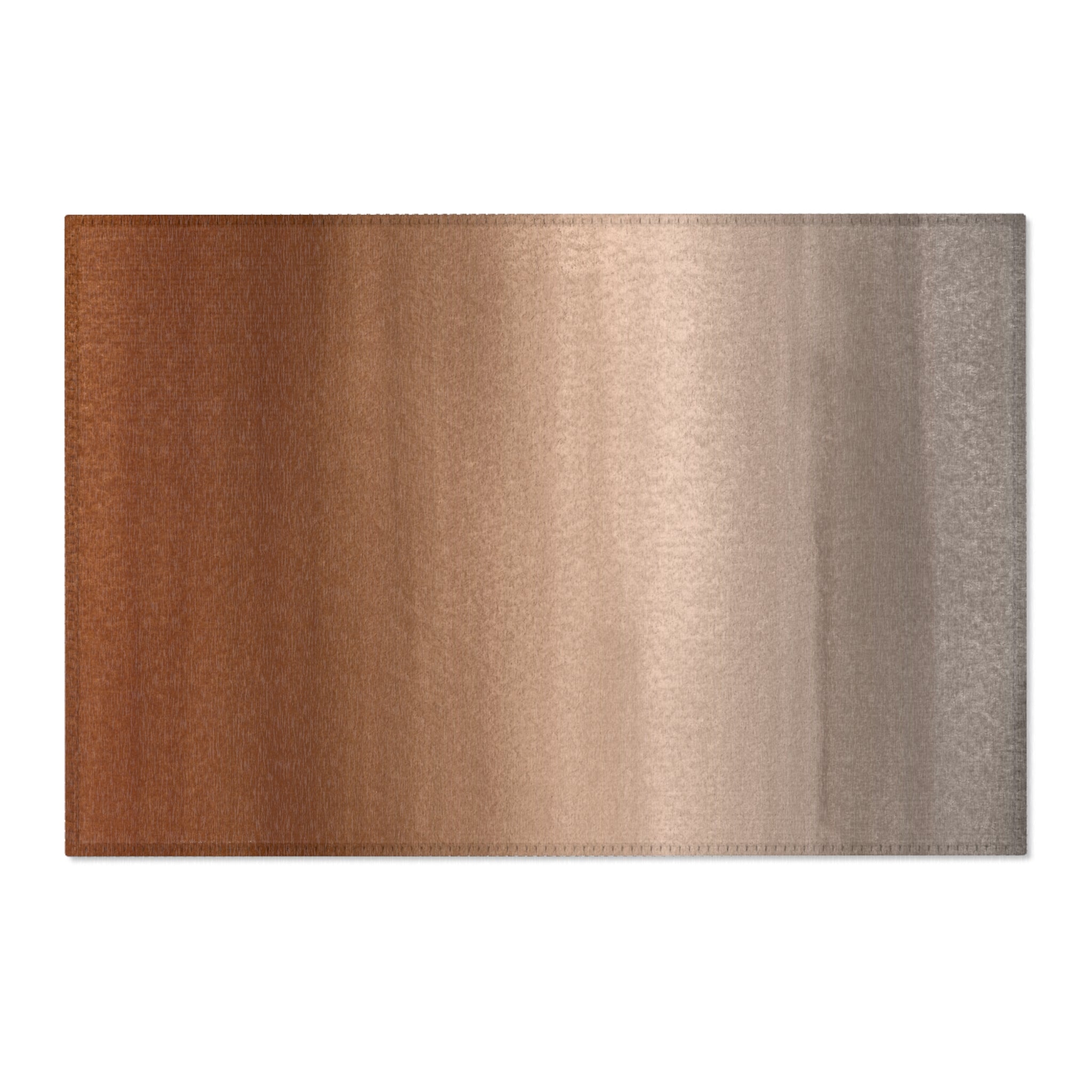 Modern Area Rug | Brown, Beige Taupe Ombre