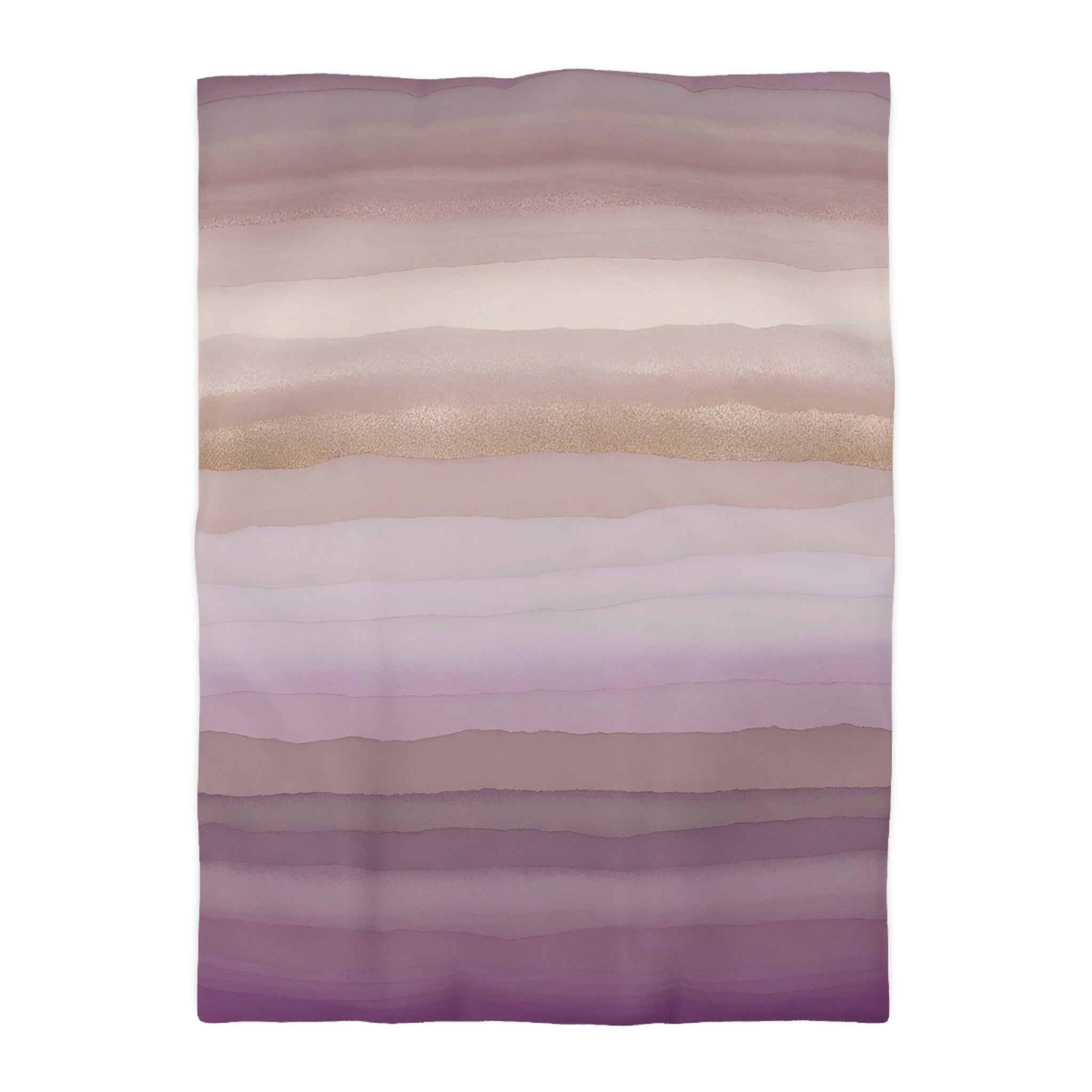 Abstract Duvet Pillow Cover Set | Lilac Lavender Purple Ombre