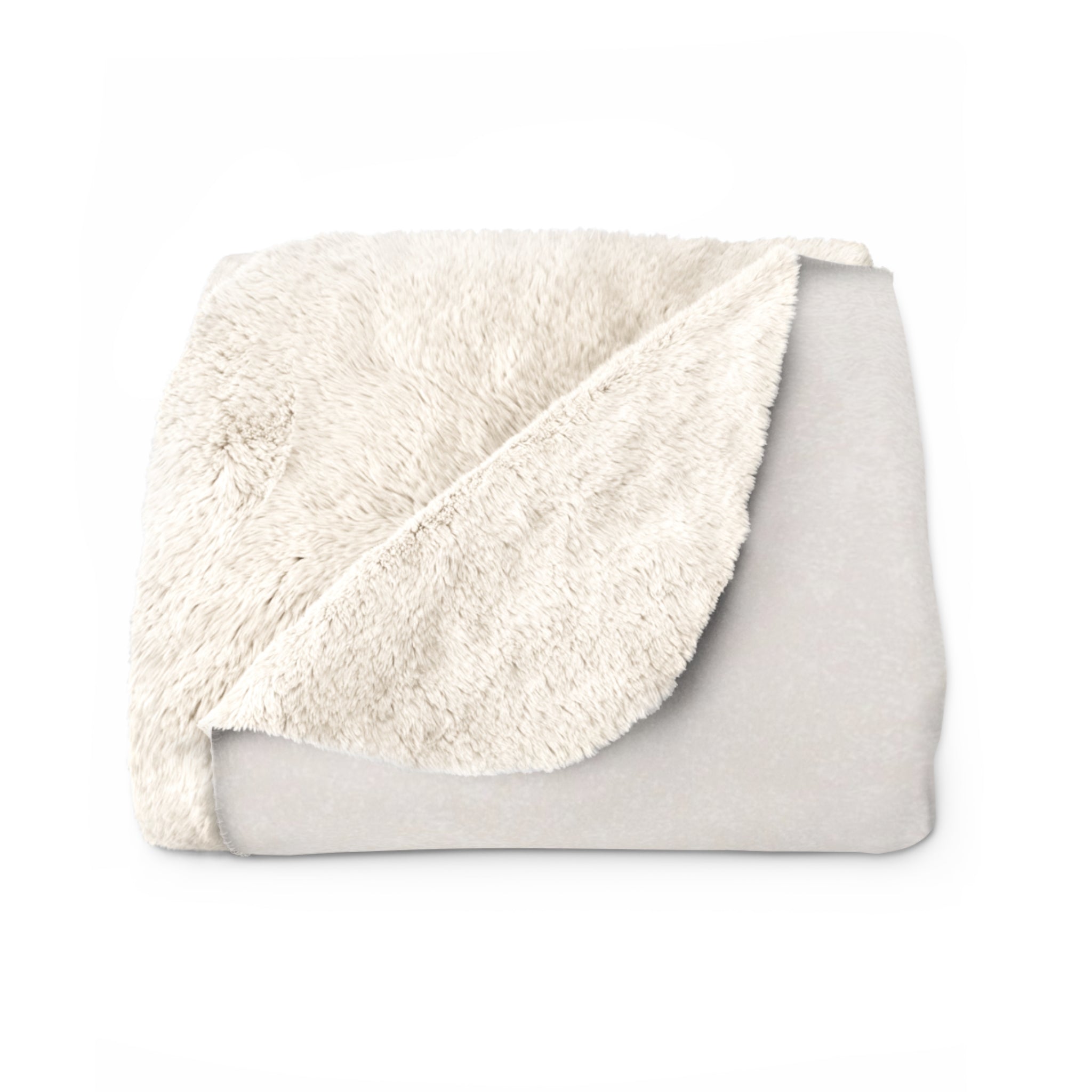 Abstract Throw Blanket | Watercolor Fade Black, Blush Beige Modern Art