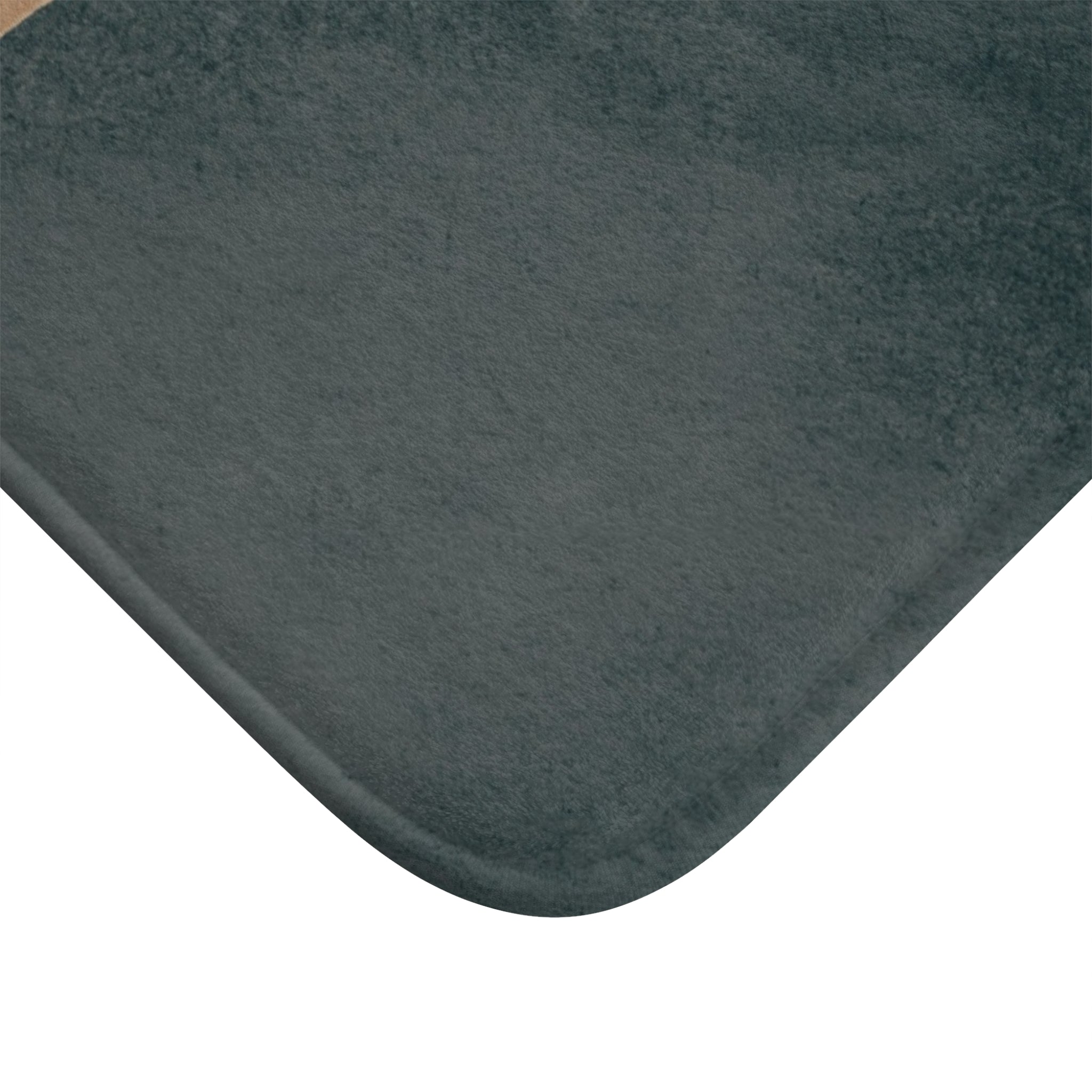 Boho Bath Mat | Mid Century Earthy, Beige Grey White Kitchen Mat