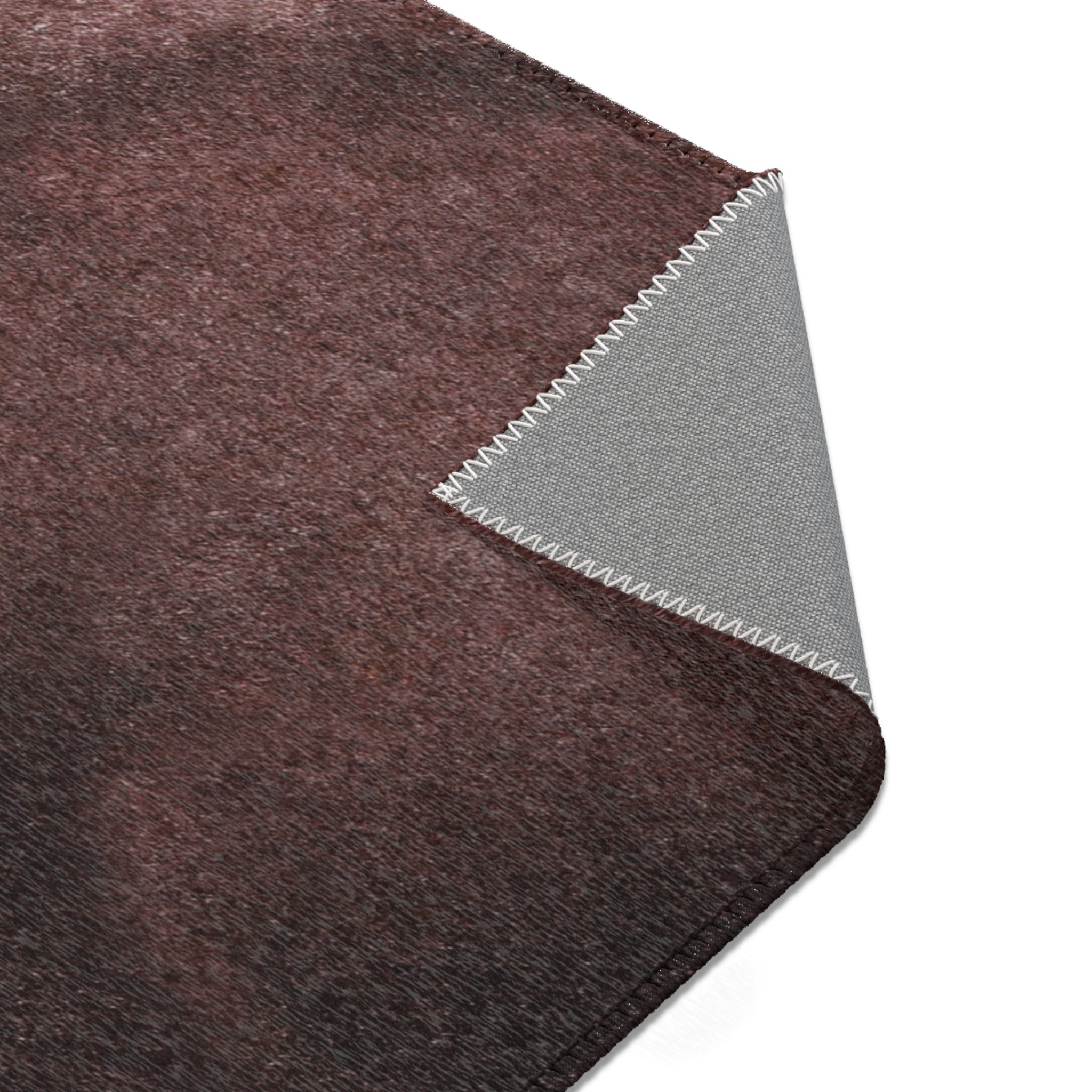 Abstract Area Rug | Watercolor Blush Pink Beige, Fade Brown