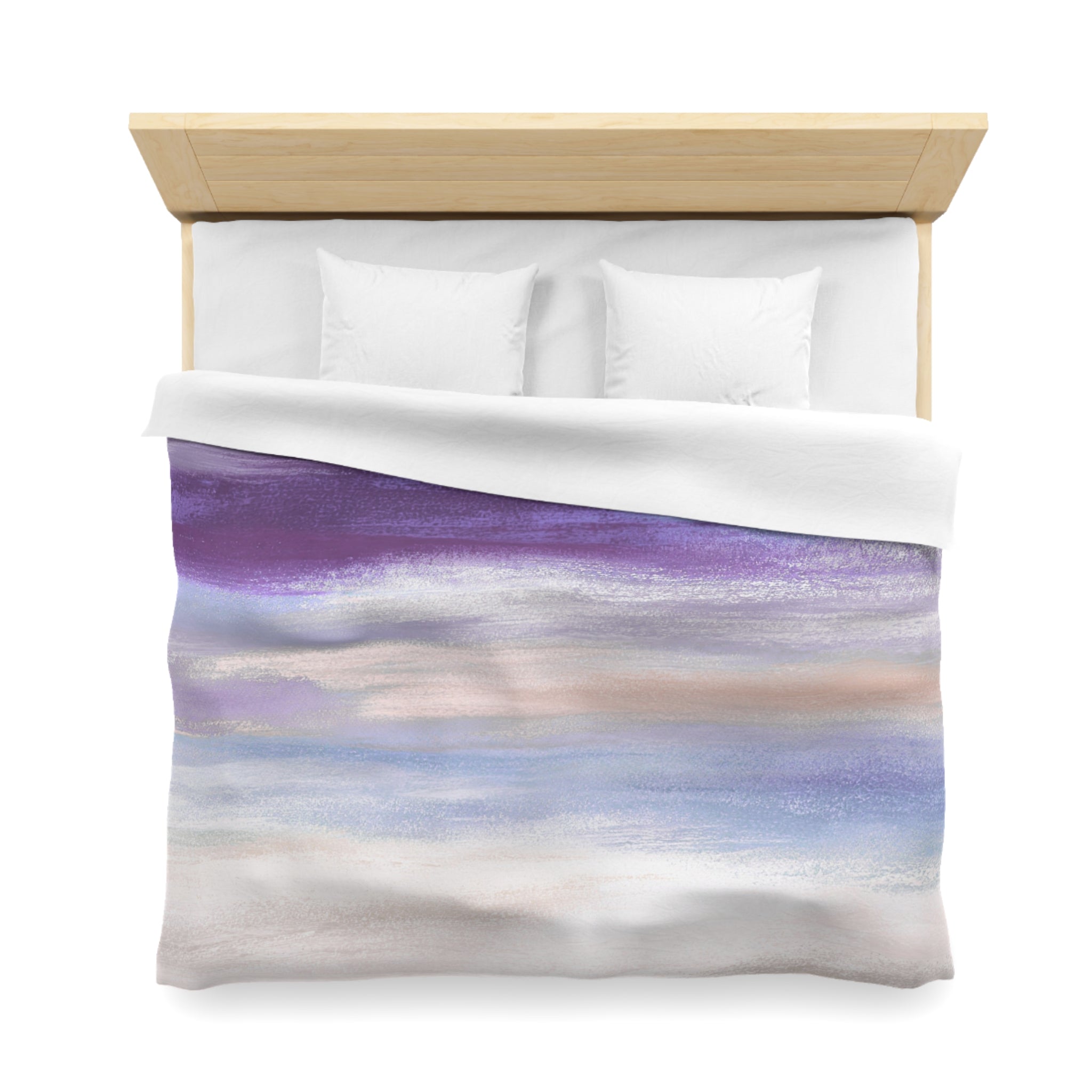 Ombre Duvet, Pillow Cover | Purple Blue Bedroom Decor