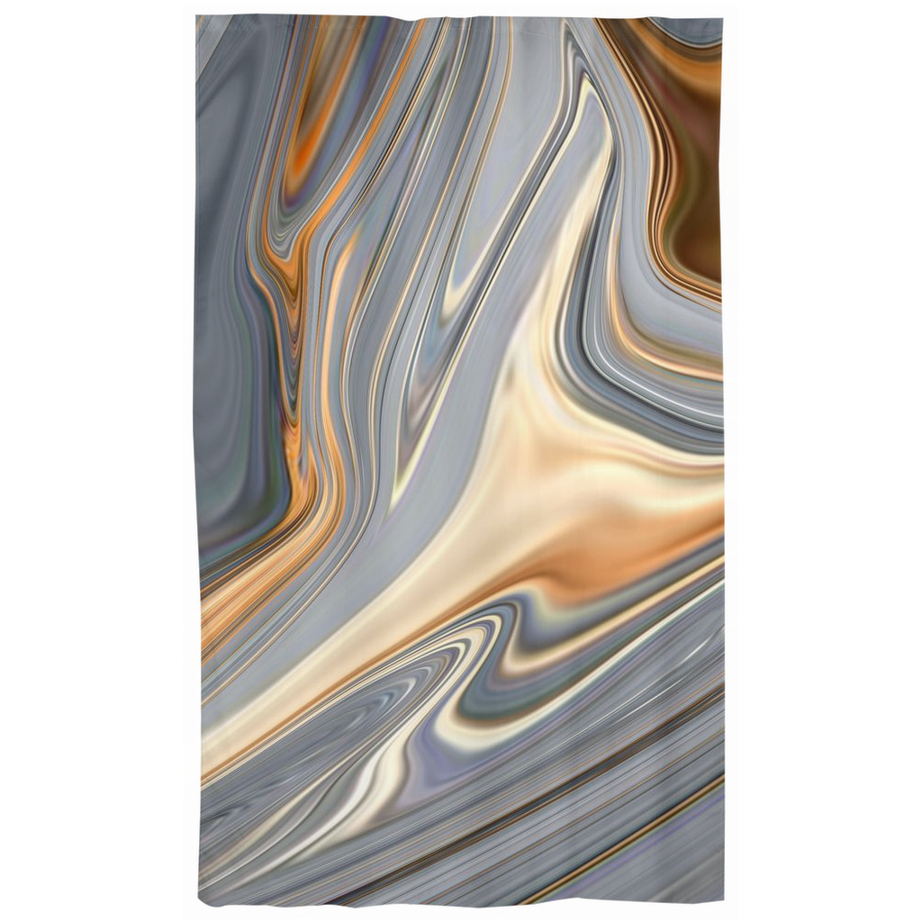 Marble Window Curtains | Slate Grey