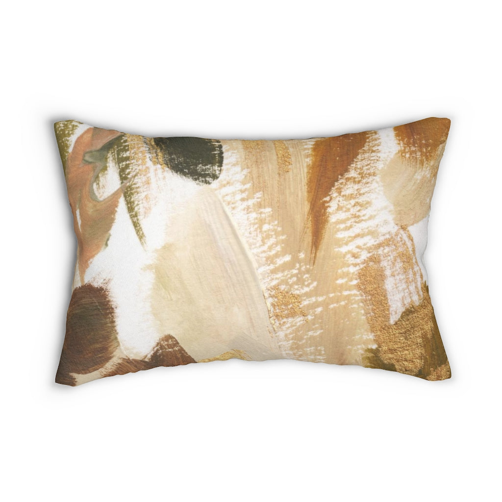 Lumbar rectangle throw pillow