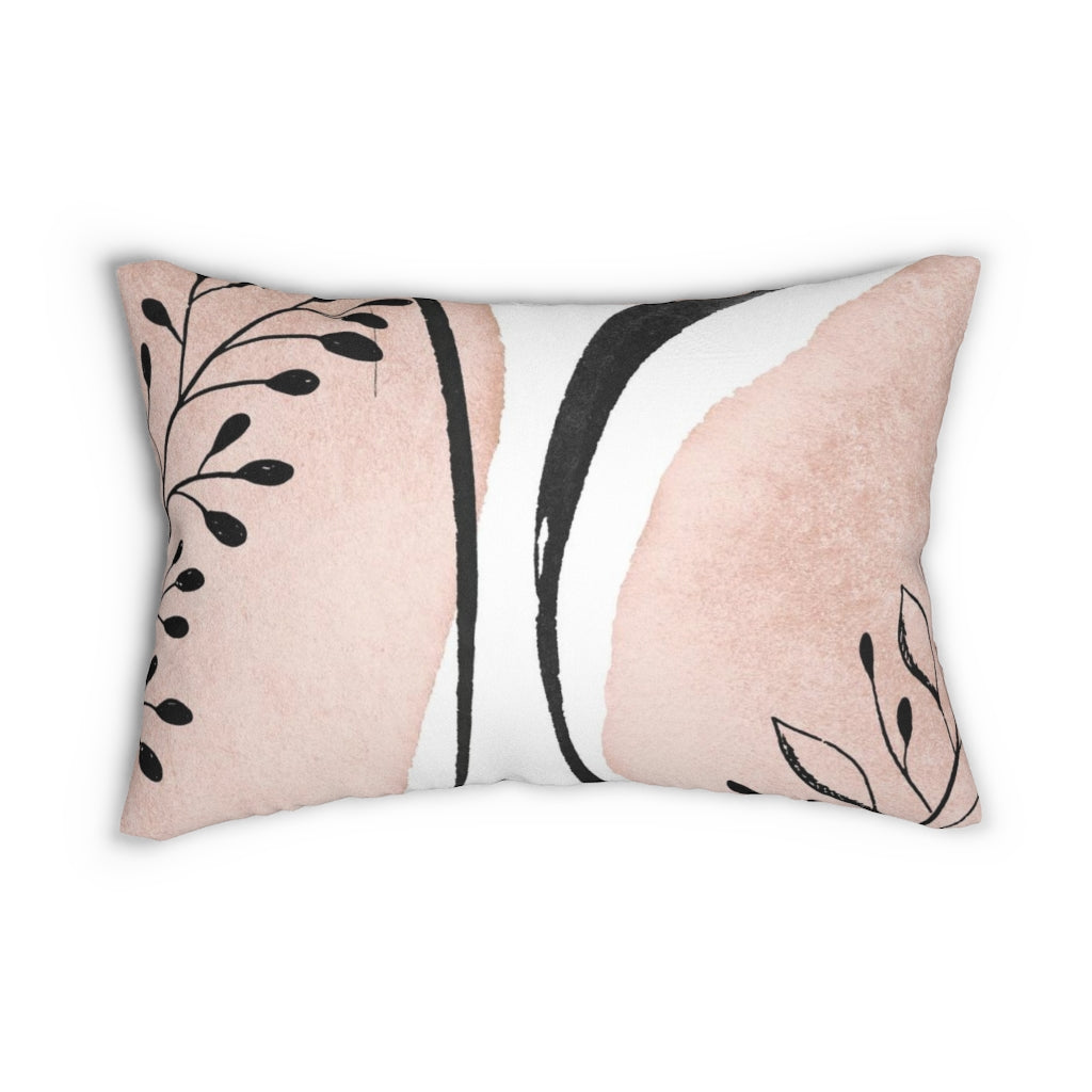 Lumbar rectangle throw pillow