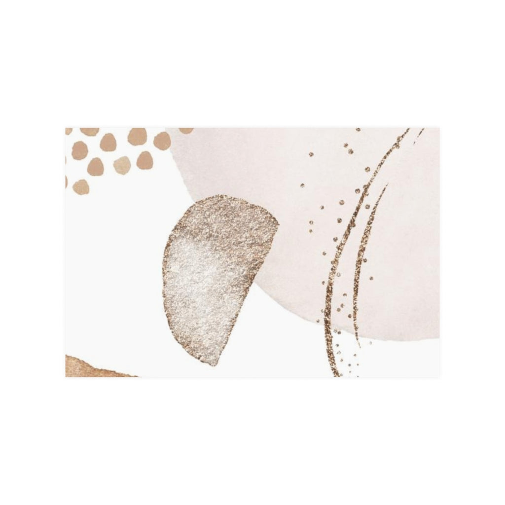 Abstract Boho Art Prints | Beige Cream