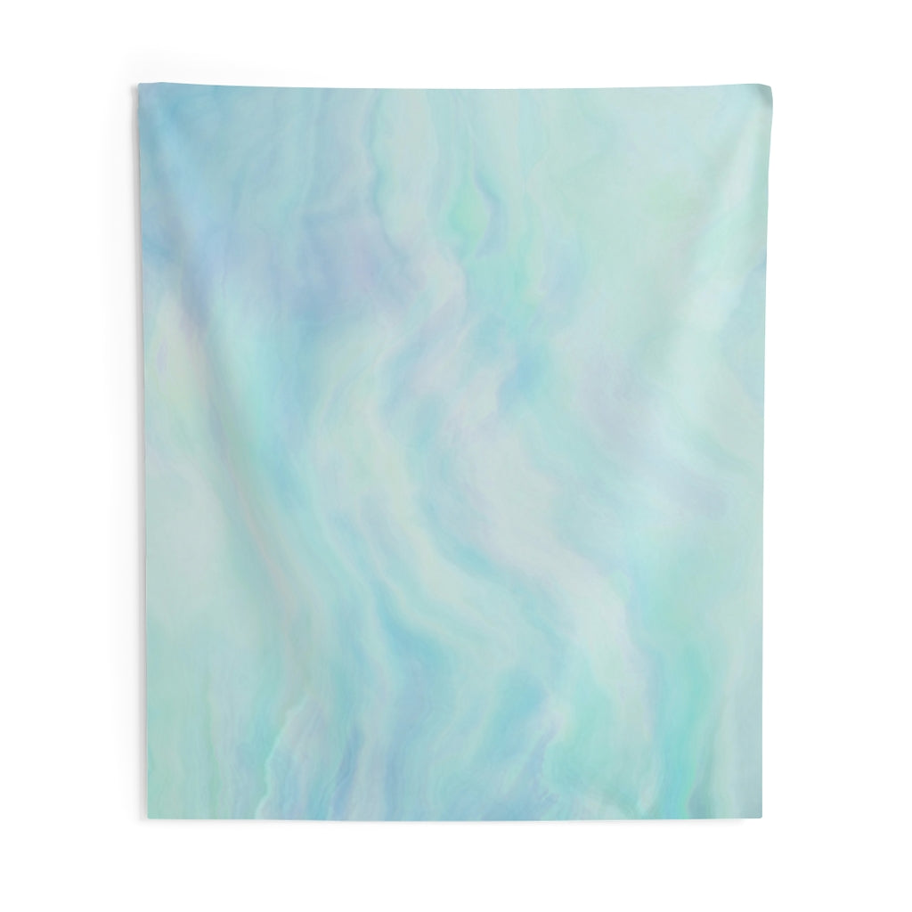 Abstract Tapestry | Green Blue Teal